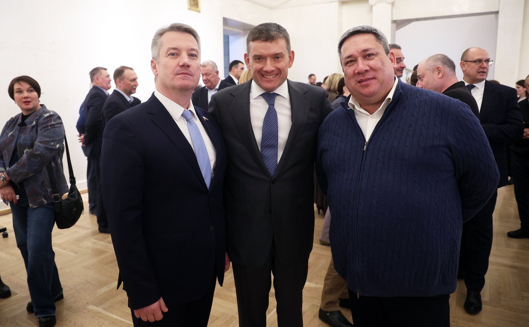 Николай Журавлёв принял участие в церемонии открытия выставки «Группа «Альфа». Первые полвека» в Музее современной истории России