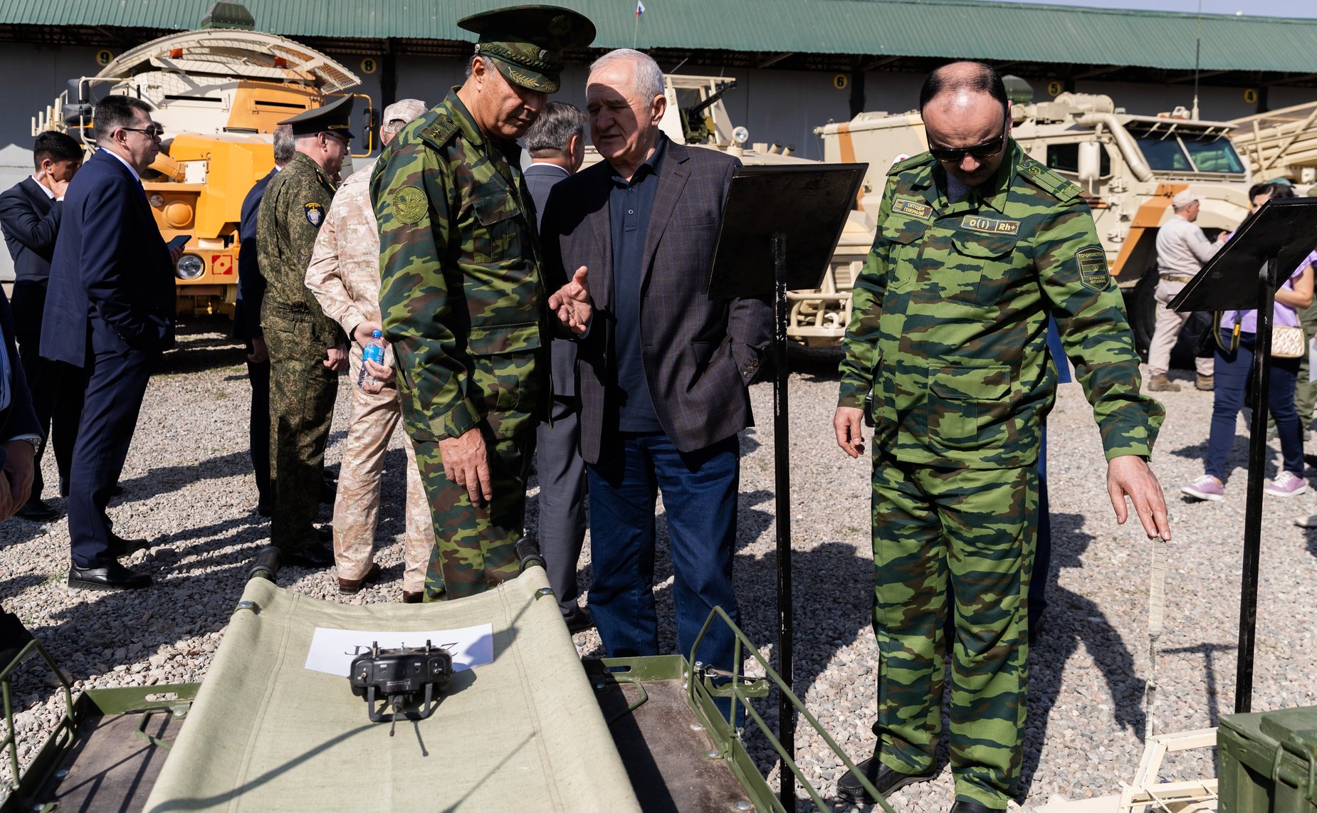 Владимир Булавин принял участие в качестве наблюдателей на совместных (специальных) учениях с Войсками (Коллективными силами) ОДКБ