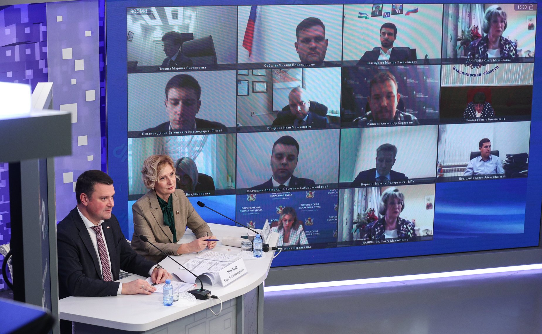 Парламентский диалог с председателем Фонда пенсионного и социального страхования РФ