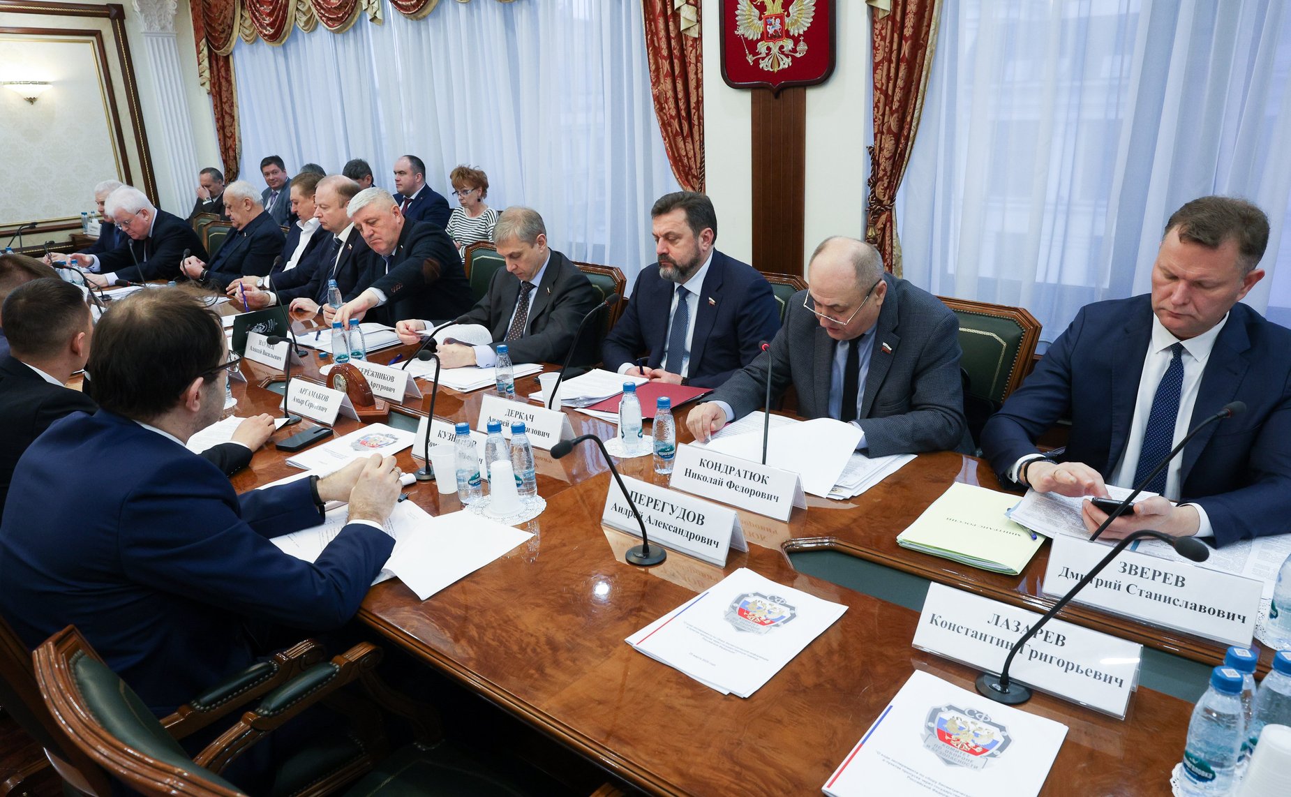 Заседание Комитета Совета Федерации по обороне и безопасности