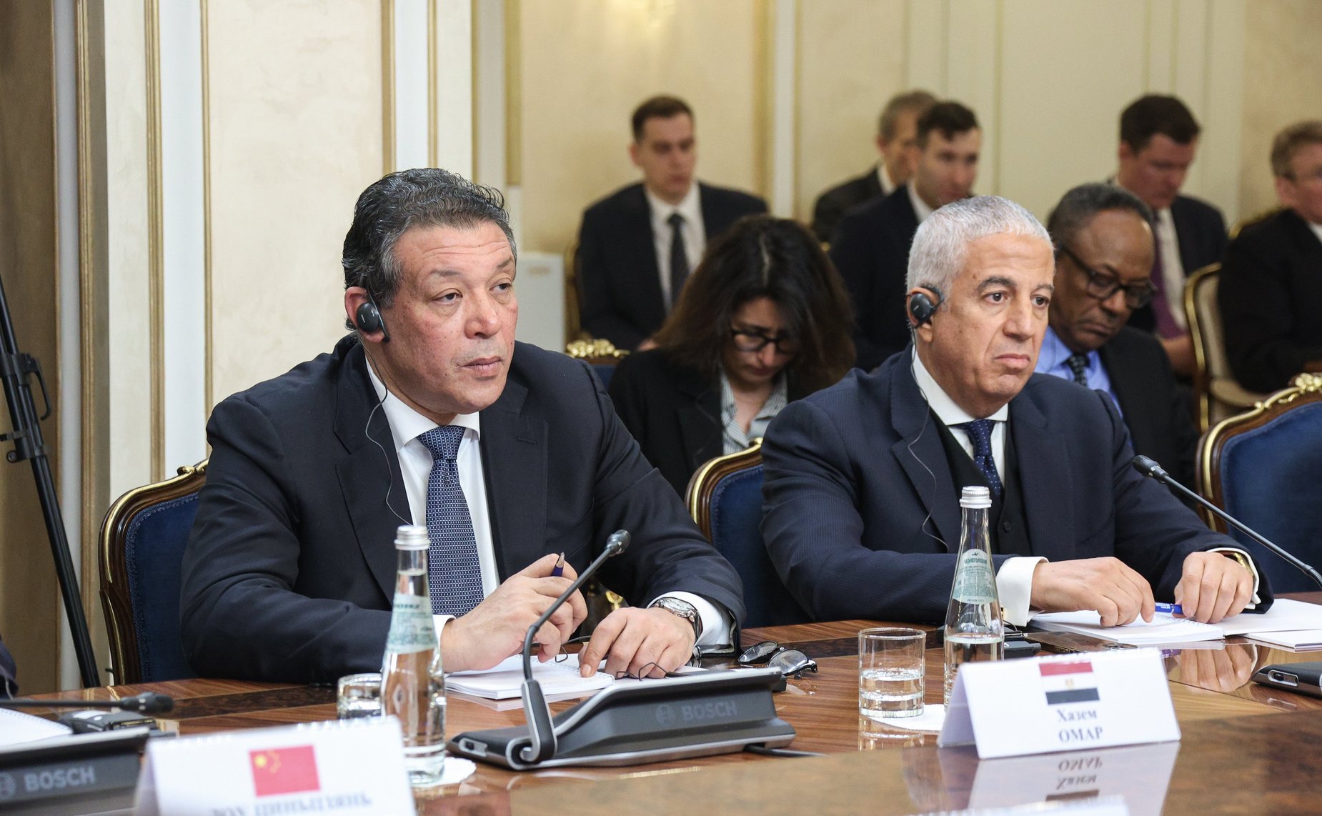 Встреча Председателя Совета Федерации Валентины Матвиенко с председателями комитетов по международным делам парламентов (палат парламентов) стран БРИКС