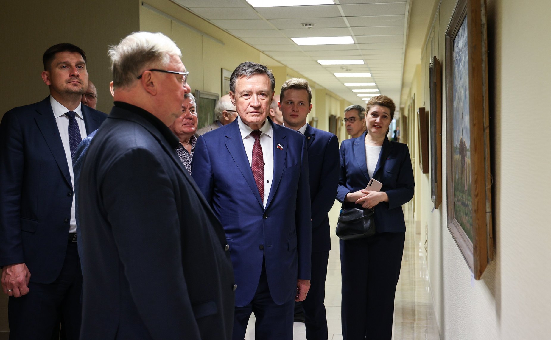 В Совете Федерации открылась выставка картин Андрея Горского и Николая Горского-Чернышёва