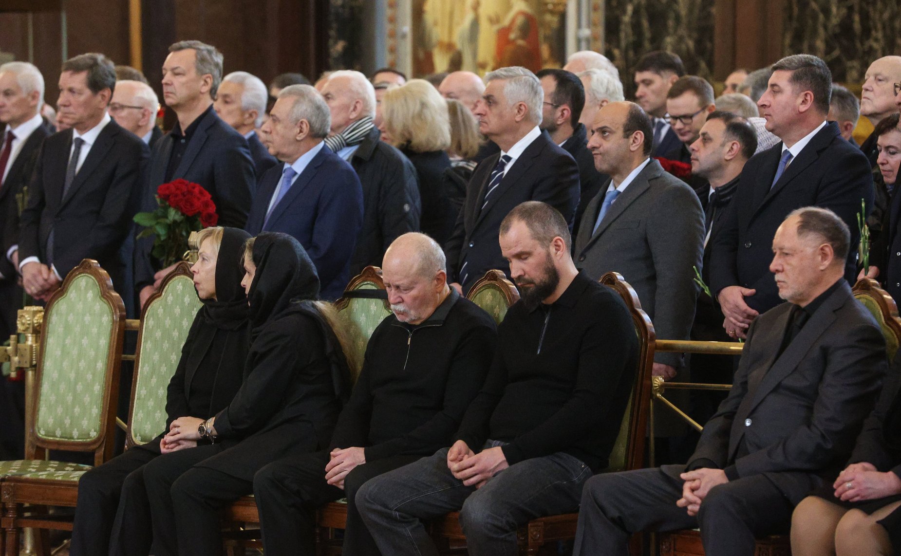 Валентина Матвиенко приняла участие в траурных мероприятиях прощания с Н.И. Рыжковым в Храме Христа Спасителя