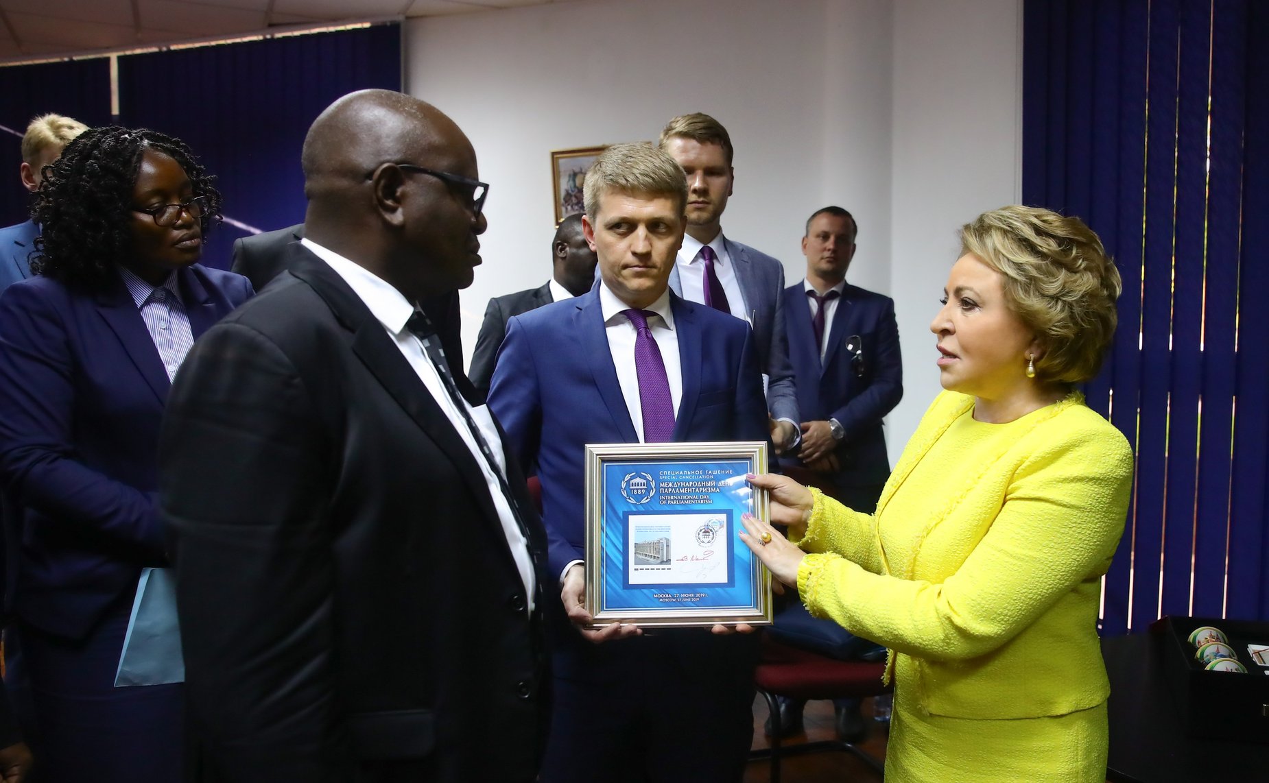 Официальный визит делегации Совета Федерации во главе с Председателем СФ В. Матвиенко в Замбию