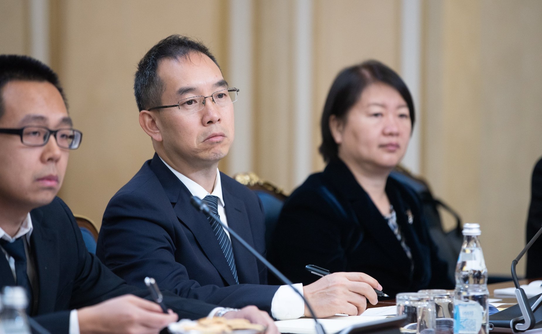 Встреча И. Умаханова с депутатом Всекитайского собрания народных представителей Китайской Народной Республики Кон Тао