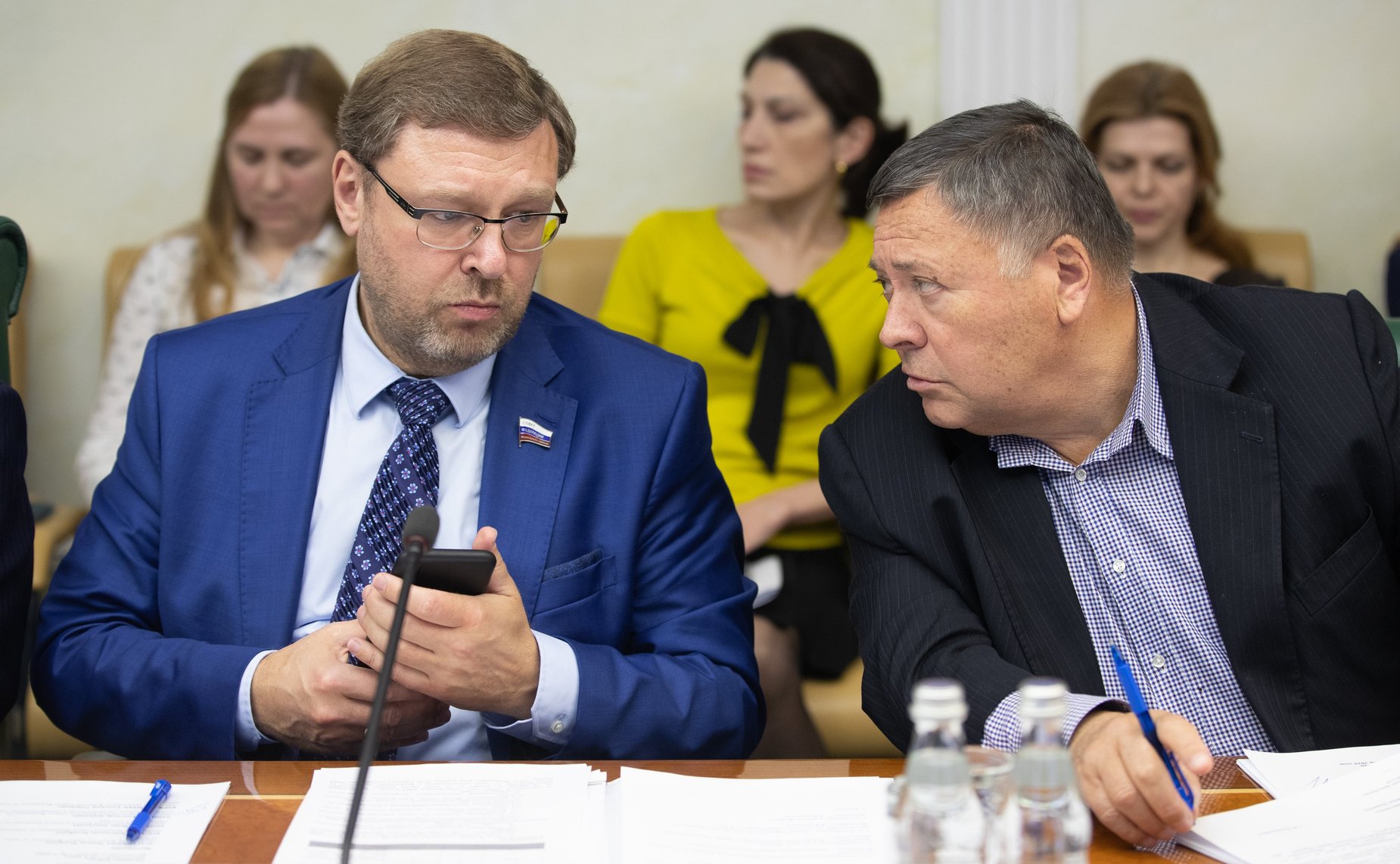 Константин Косачев и Сергей Калашников