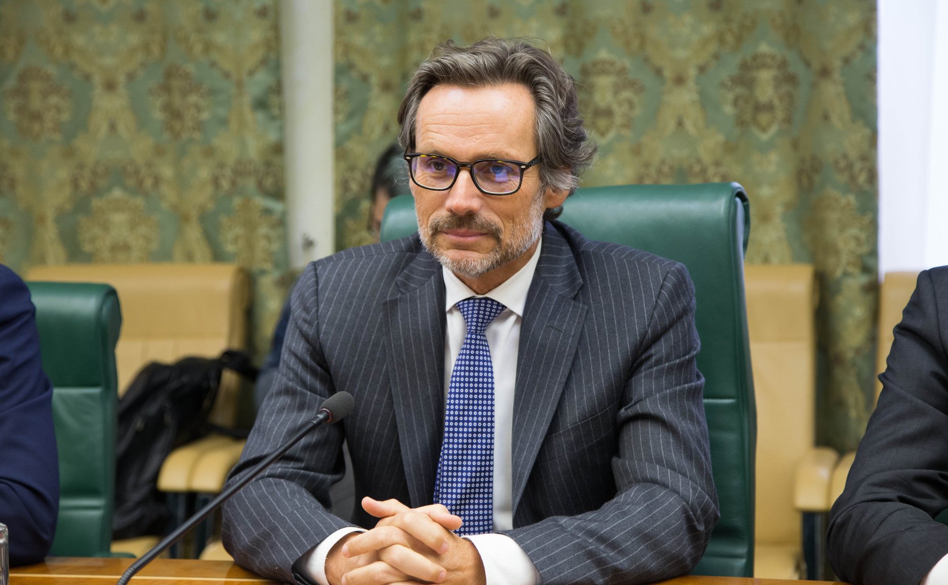 Встреча Константина Косачева с Начальником политического департамента Министерства иностранных дел Германии Йенсем Плётнером