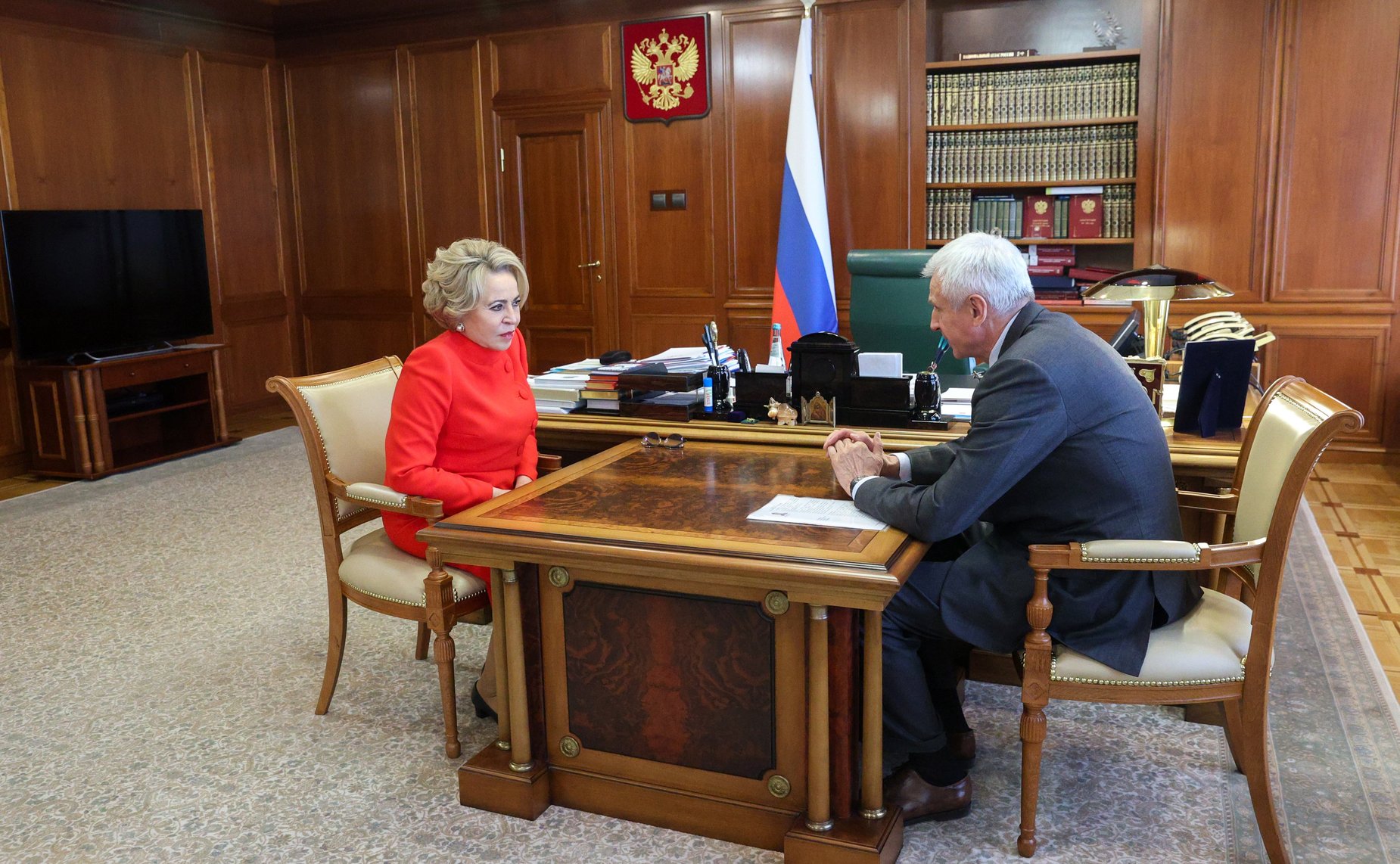 Встреча Председателя Совета Федерации Валентины Матвиенко с руководством Магаданской области