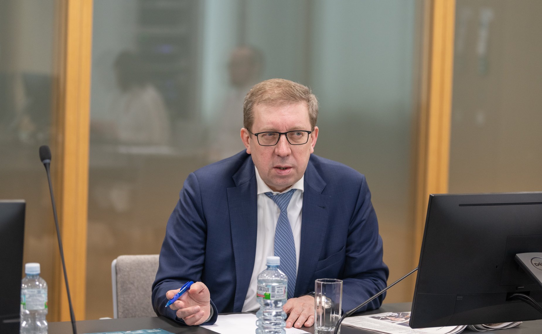 Делегация Совета Федерации во главе с председателем Комитета Совета Федерации по аграрно-продовольственной политике Алексеем Майоровым ознакомились с деятельностью Сколковского института науки и технологий (Сколтех)