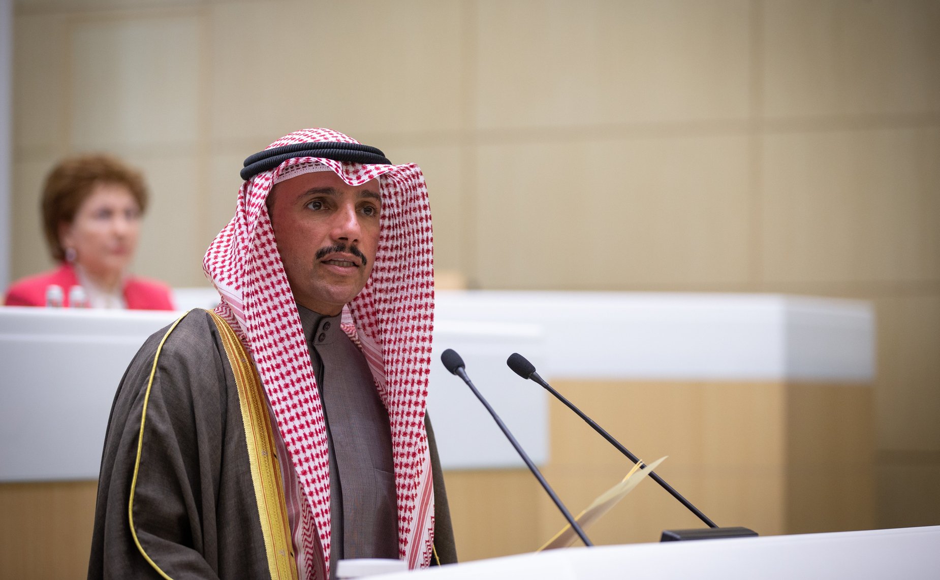 Председатель Национального собрания Государства Кувейт Марзук Аль-Ганим