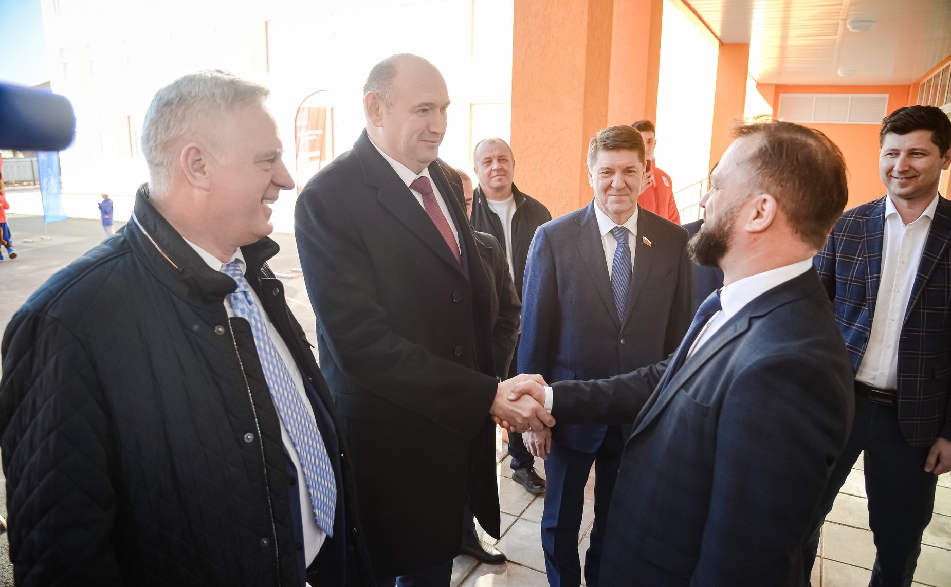 Андрей Шевченко принял участие в торжественном открытии новой школы в жилом комплексе «Заречье» посёлка Ленина Оренбургского района