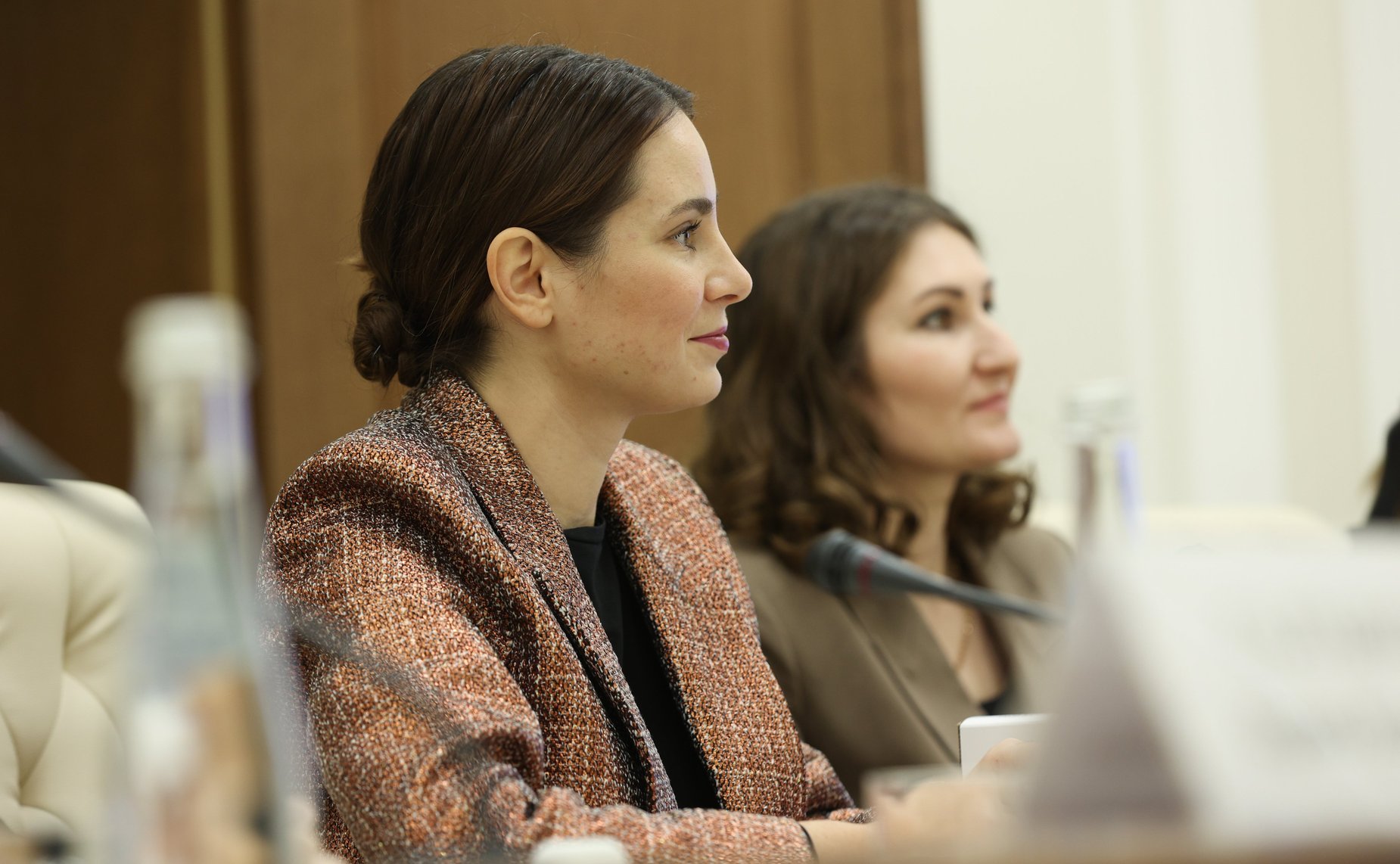 Встреча заместителя Председателя СФ Галины Кареловой с выпускницами программы «Мама-предприниматель»