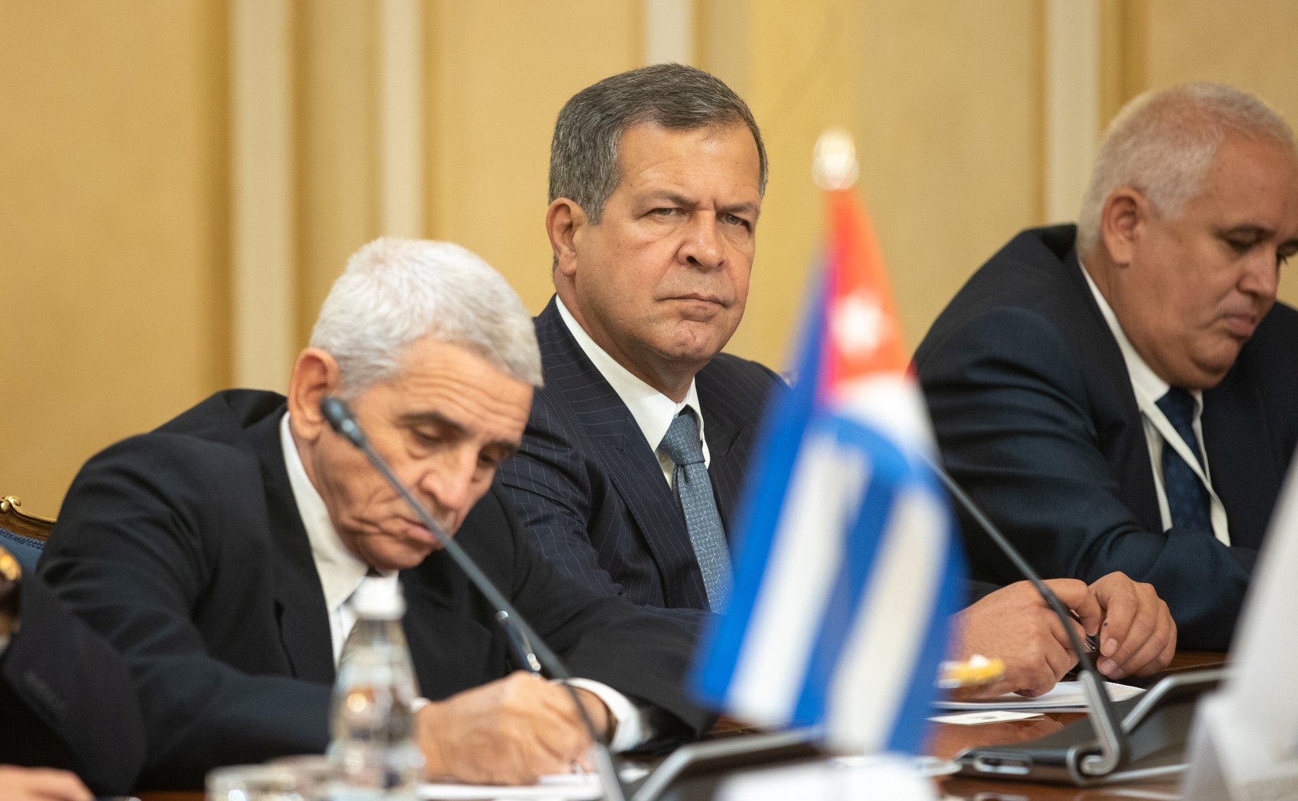 Встреча Валентины Матвиенко с Председателем Государственного Совета и Совета Министров Республики Куба Мигелем Диас-Канелем Бермудесом