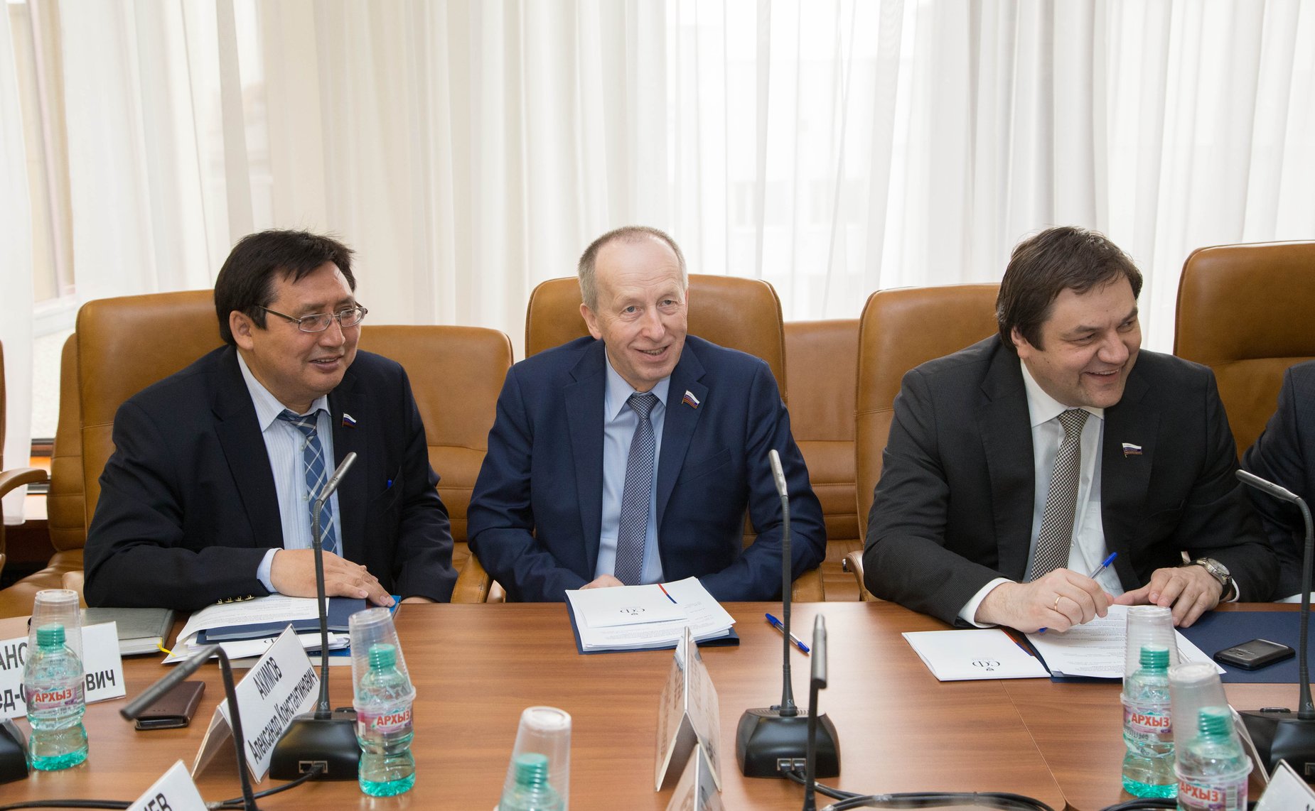 Совещание в СФ на тему «Организационные аспекты реализации государственной национальной политики на федеральном уровне» Акимов,Алексеев, Фомин