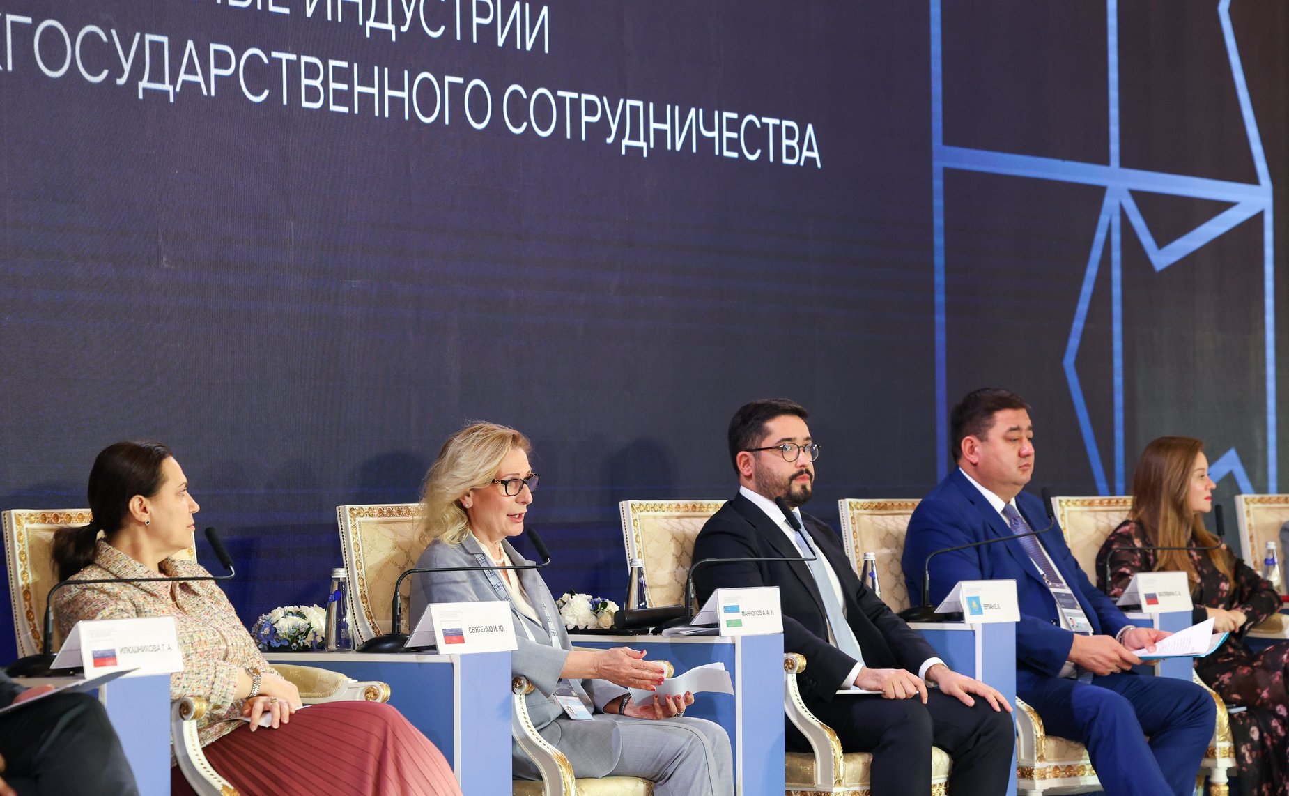 Инна Святенко выступила на тему «Креативные индустрии в повестке межгосударственного сотрудничества»