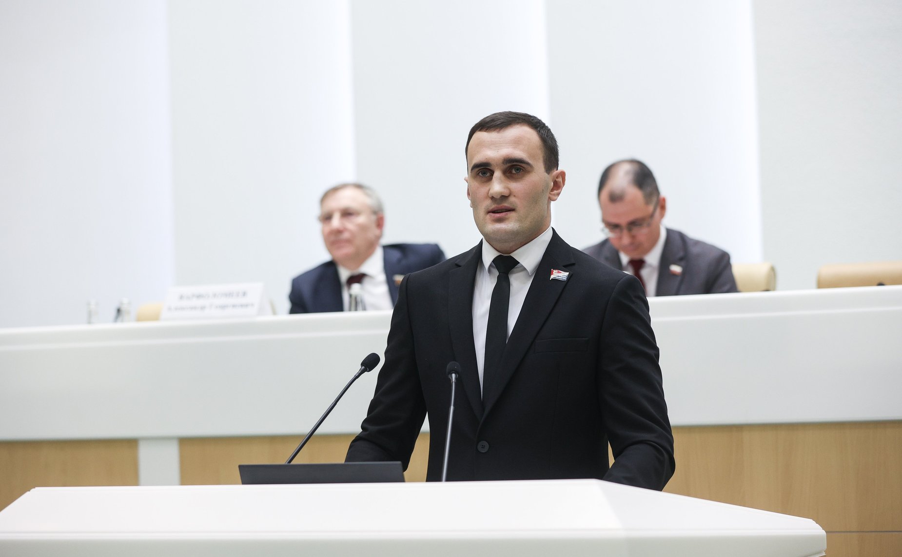 Заседание Палаты молодых законодателей при Совете Федерации