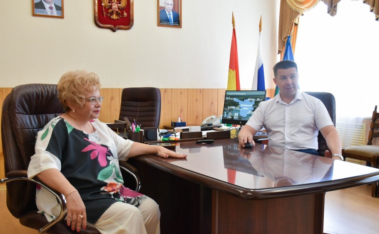 Оксана Хлякина в ходе работы в регионе посетила Лебедянский район Липецкой области