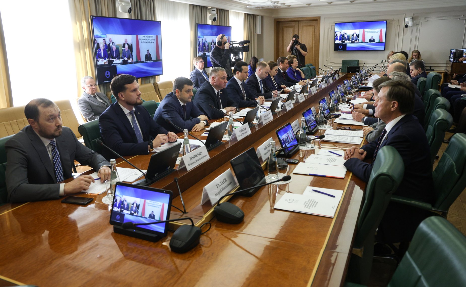 Совместное заседание белорусского и российского организационных комитетов по подготовке и проведению ХIII Форума регионов Беларуси и России