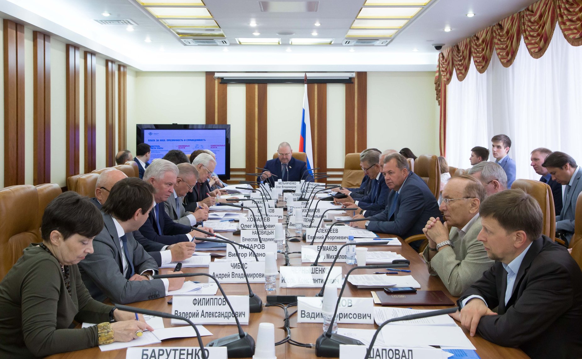 Заседание Комитета СФ и по федеративному устройству, региональной политике, местному самоуправлению и делам Севера