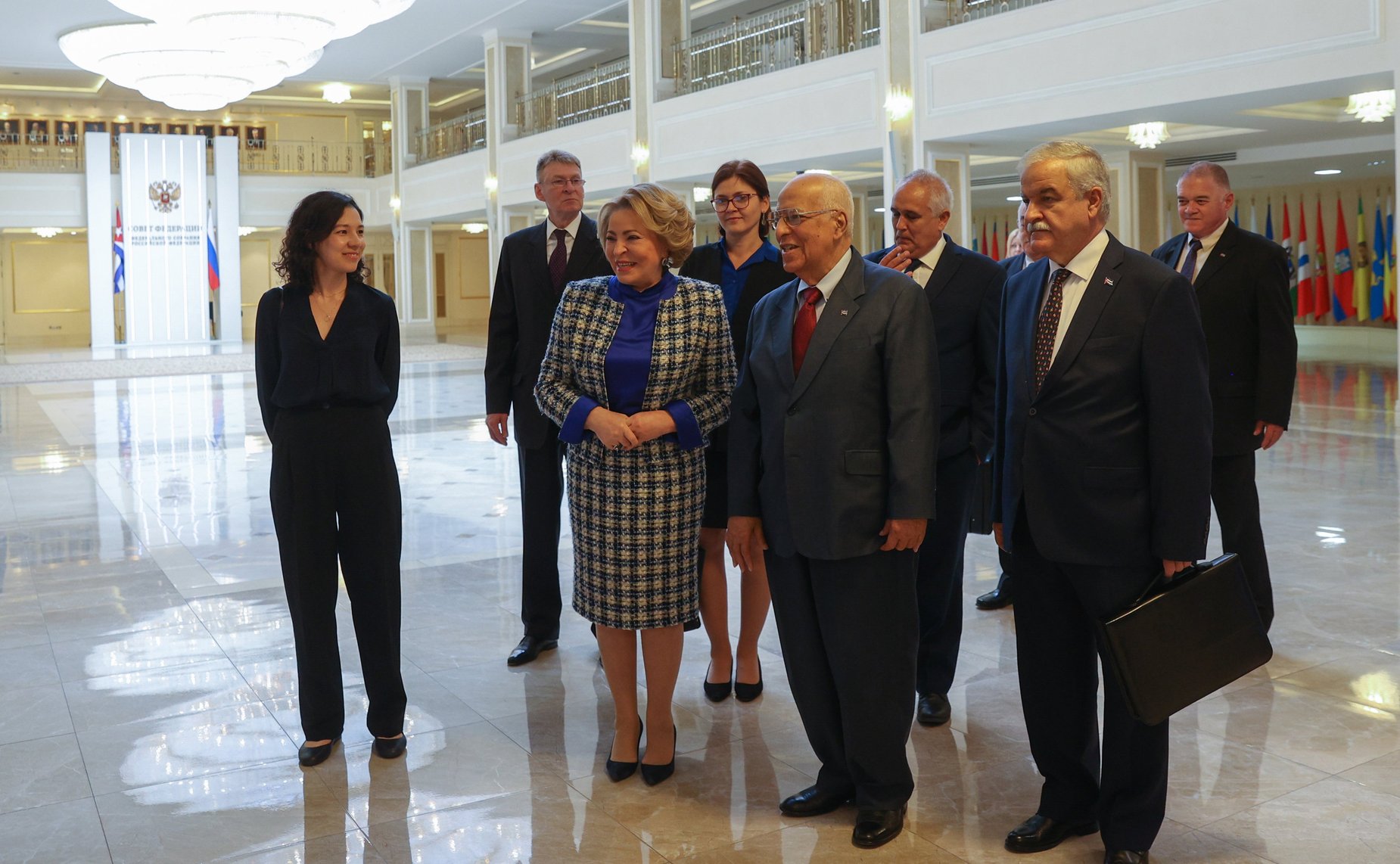 Встреча Председателя СФ Валентины Матвиенко с заместителем Премьер-министра Республики Куба