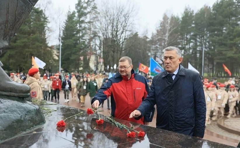 Юрий Валяев принял участие в торжественной церемонии закрытия поискового сезона «Вахта Памяти – 2022»