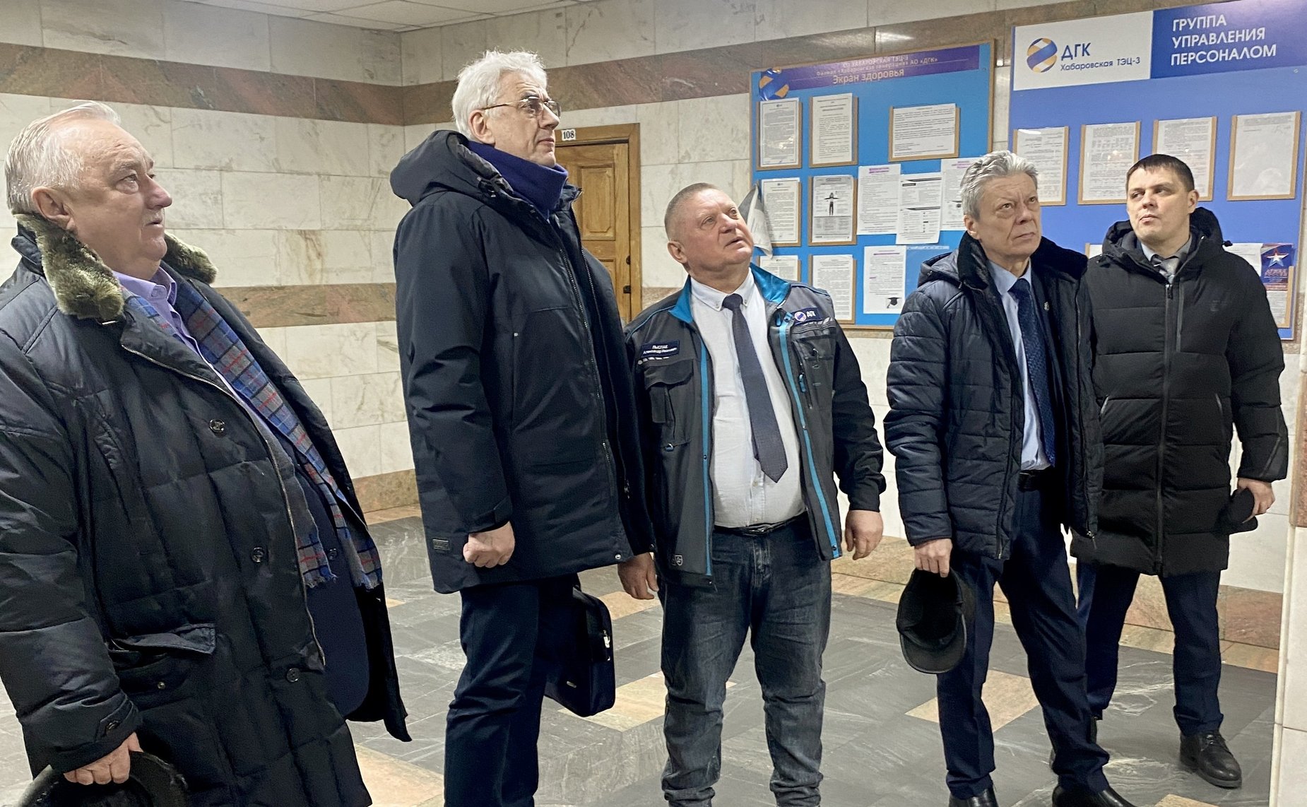 Виктор Калашников совместно с представителями министерства энергетики субъекта РФ посетил Хабаровскую ТЭЦ-3