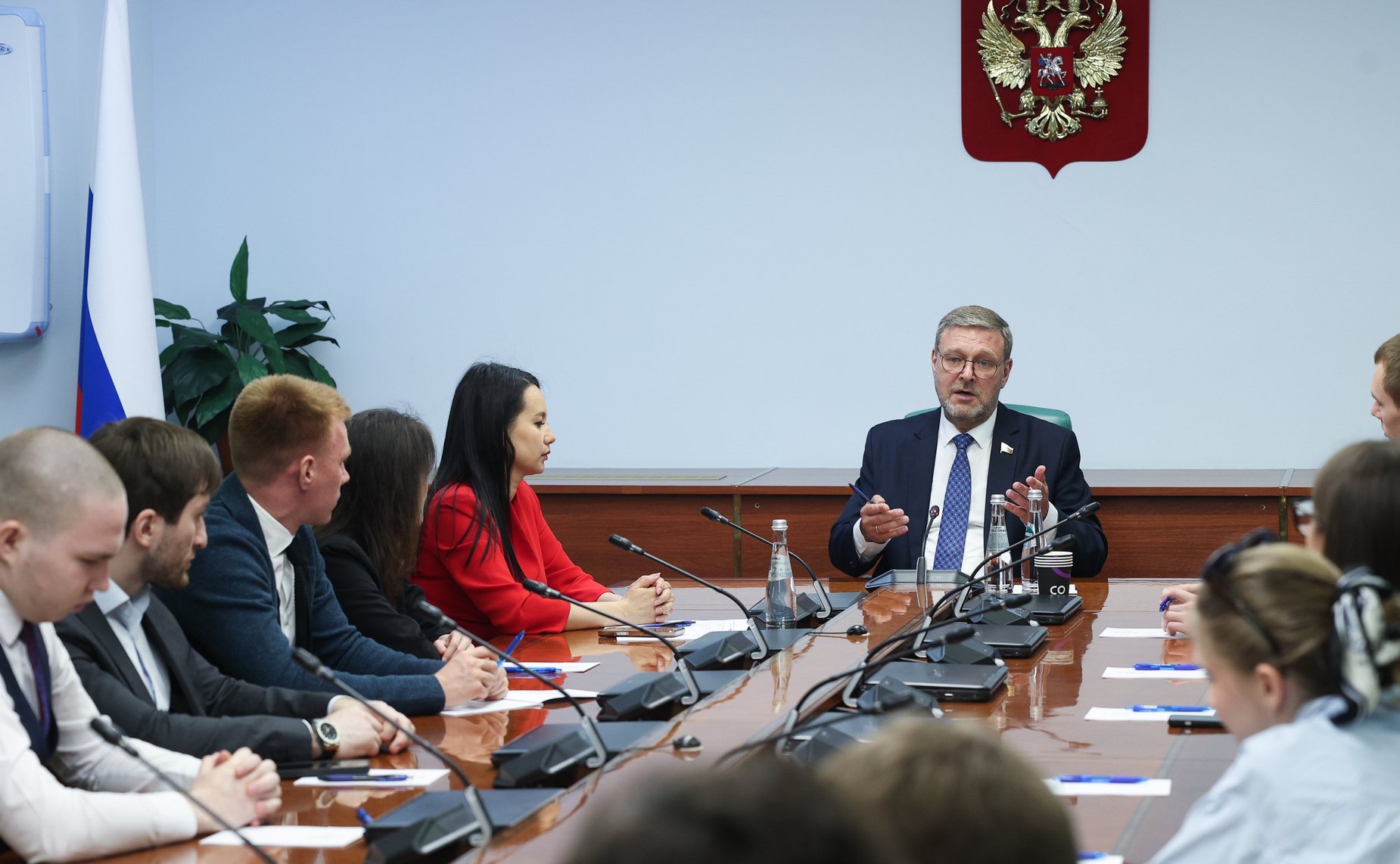 Заместитель Председателя Совета Федерации Константин Косачев провел встречу со студентами – уроженцами Республики Марий Эл, обучающимся в высших учебных заведениях Москвы