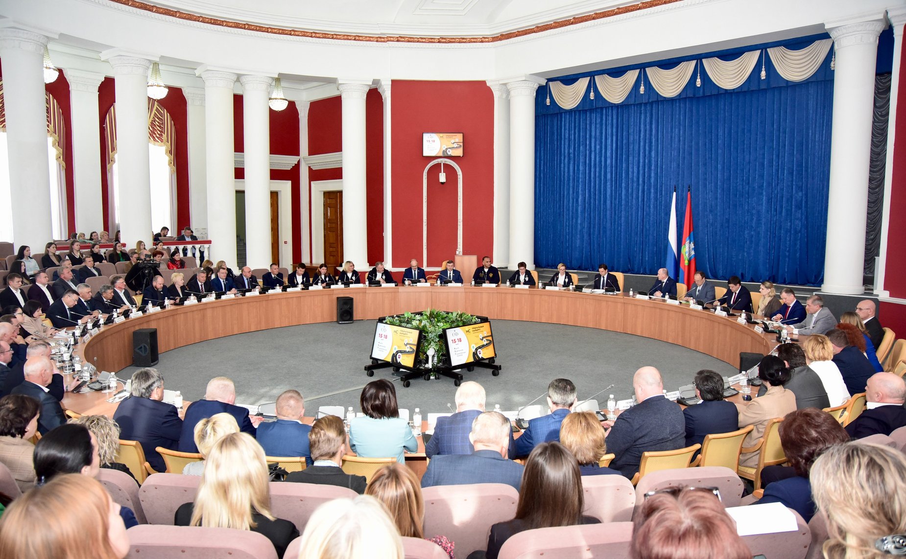 В Орловской области сенаторы подвели итоги акции «Профилактический щит страны» и обсудили вопросы развития социальной сферы региона