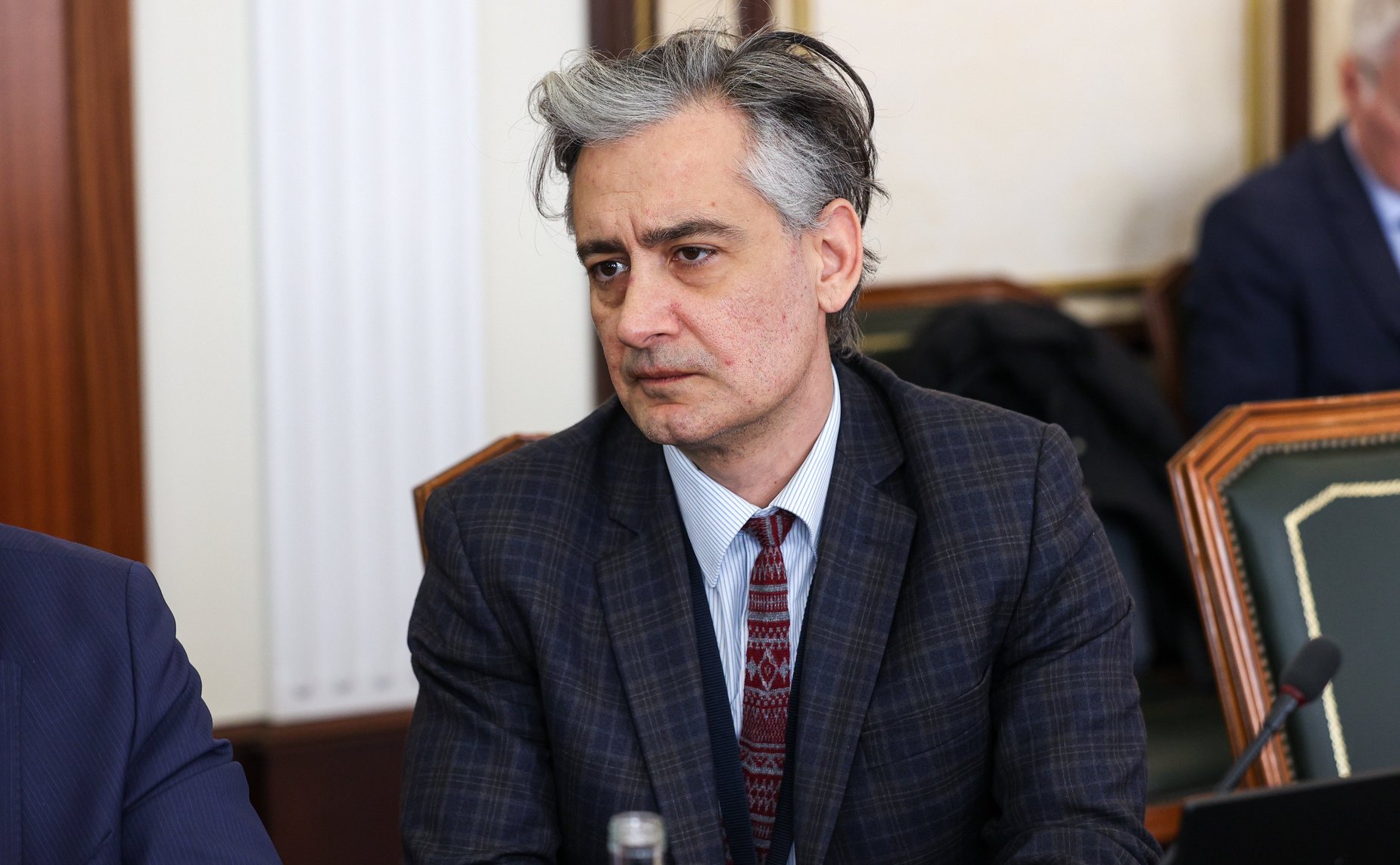 Встреча сенаторов РФ с депутатом Великого национального собрания Турции, председателем группы дружбы с Россией Великого национального собрания Турции Муратом Байбатуром