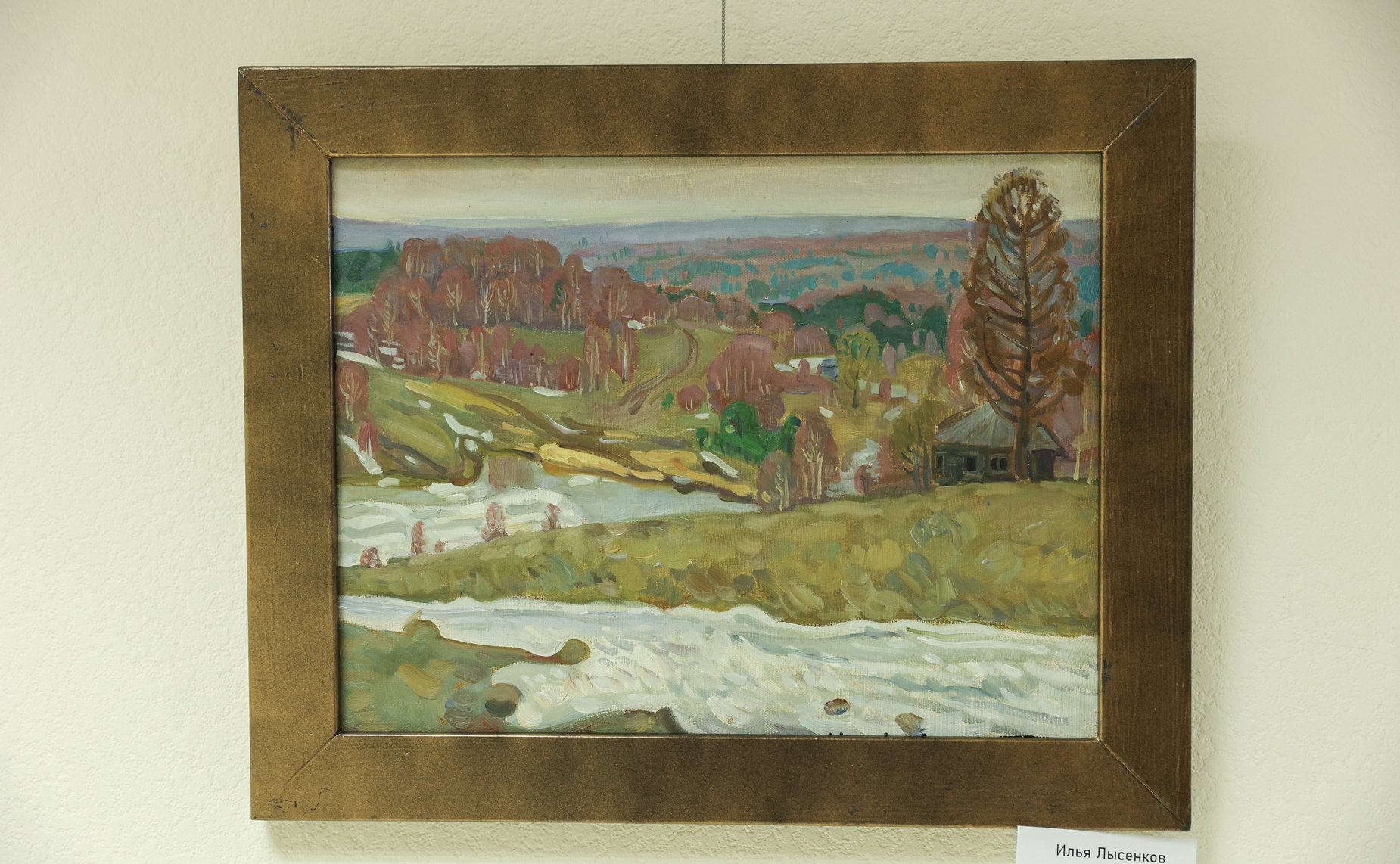 Открытие в Совете Федерации выставки художника-живописца Ильи Лысенкова «Под небом одним»