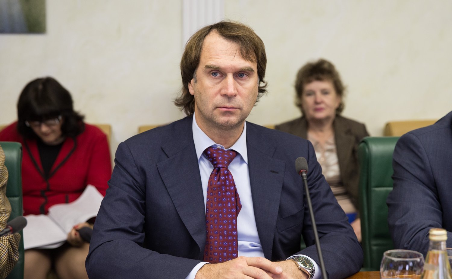 С. Лисовский на расширенном заседании Комитета СФ по аграрно-продовольственной политике и природопользованию с участием представителей органов государственной власти Пензенской области