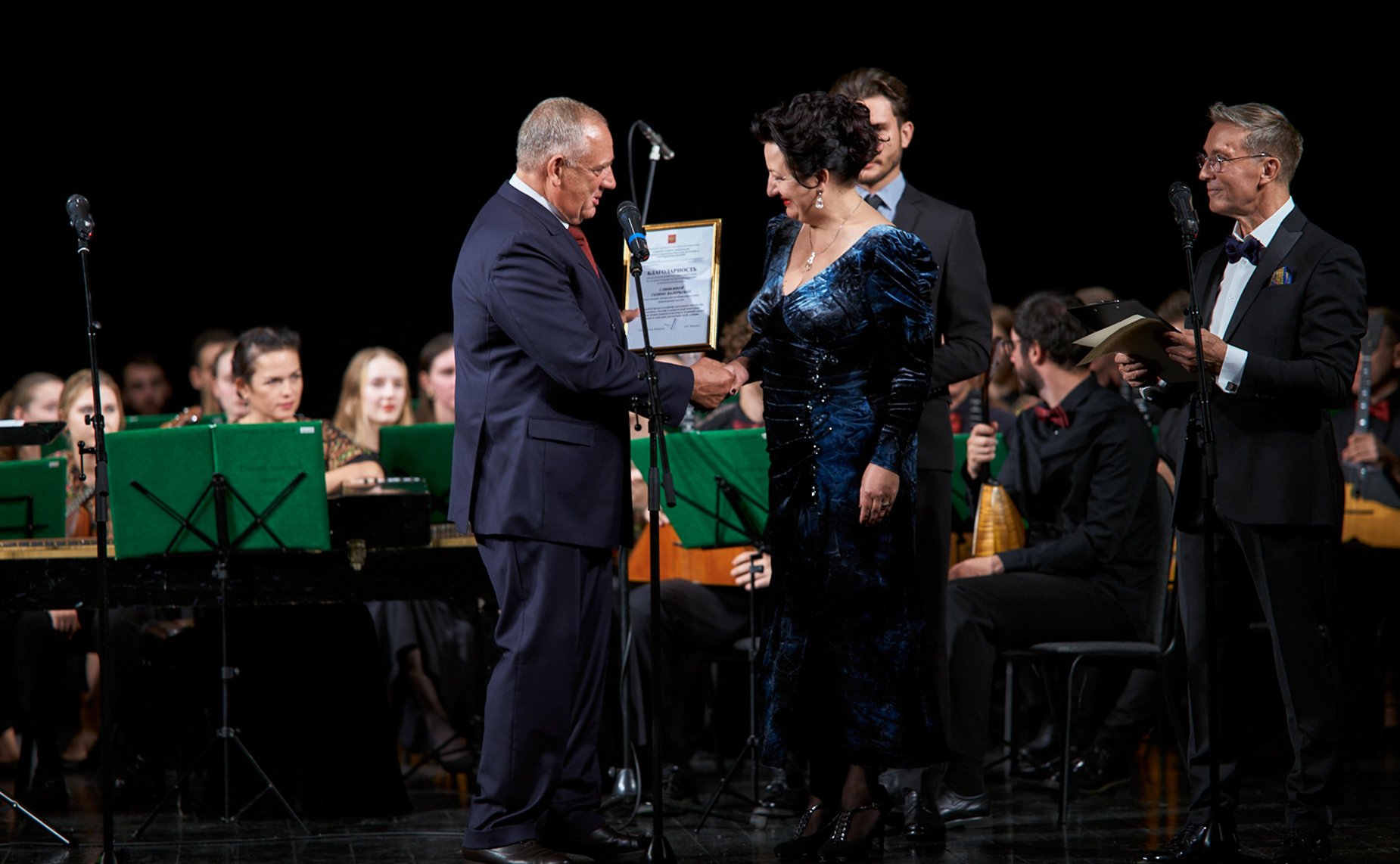 Сергей Митин приветствовал участников благотворительного концерта «Себя не мыслим без России» из цикла «Шедевры русской музыки» в Великом Новгороде