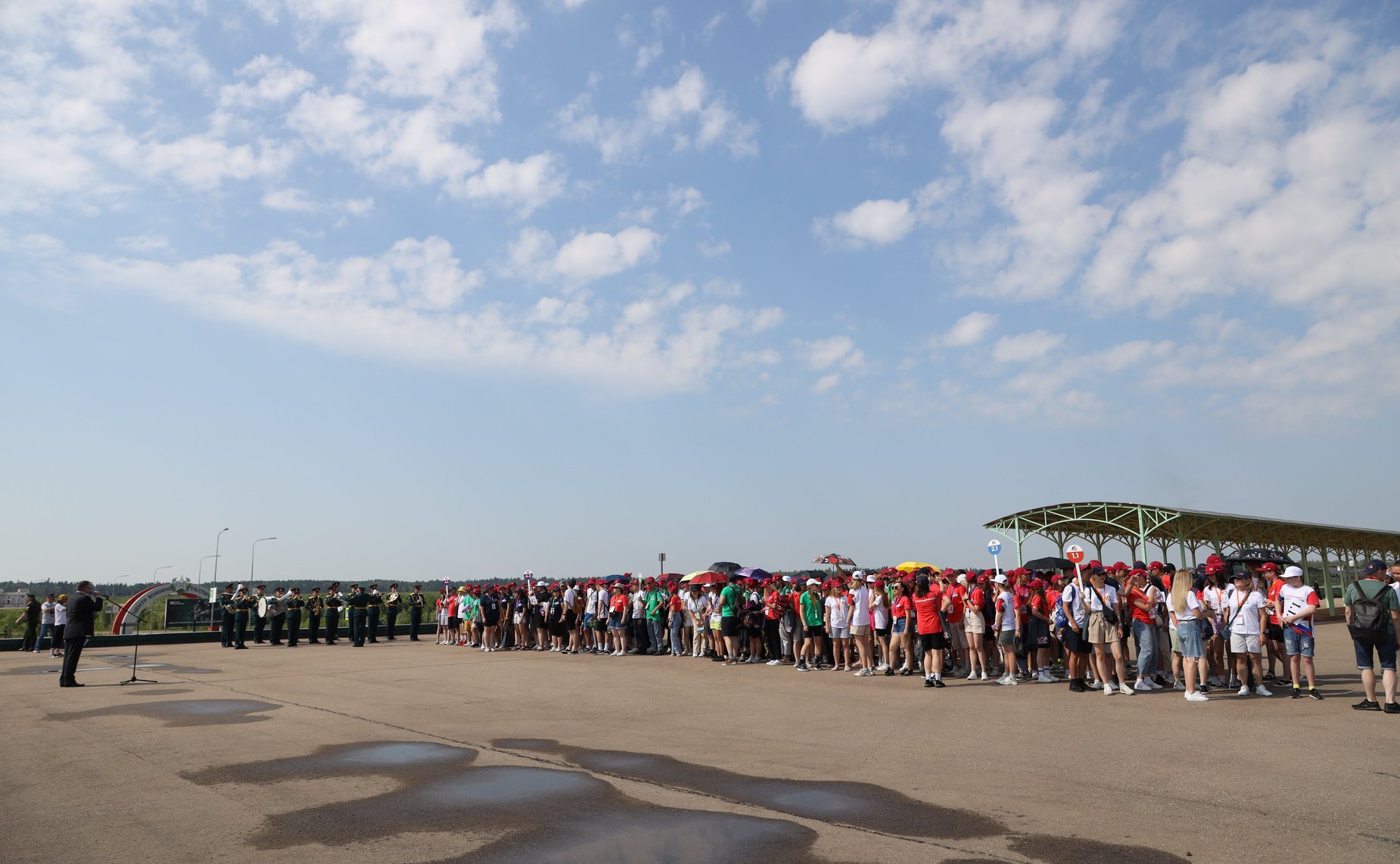 Участники проекта «Поезд Памяти» прибыли в «Парк Патриот»