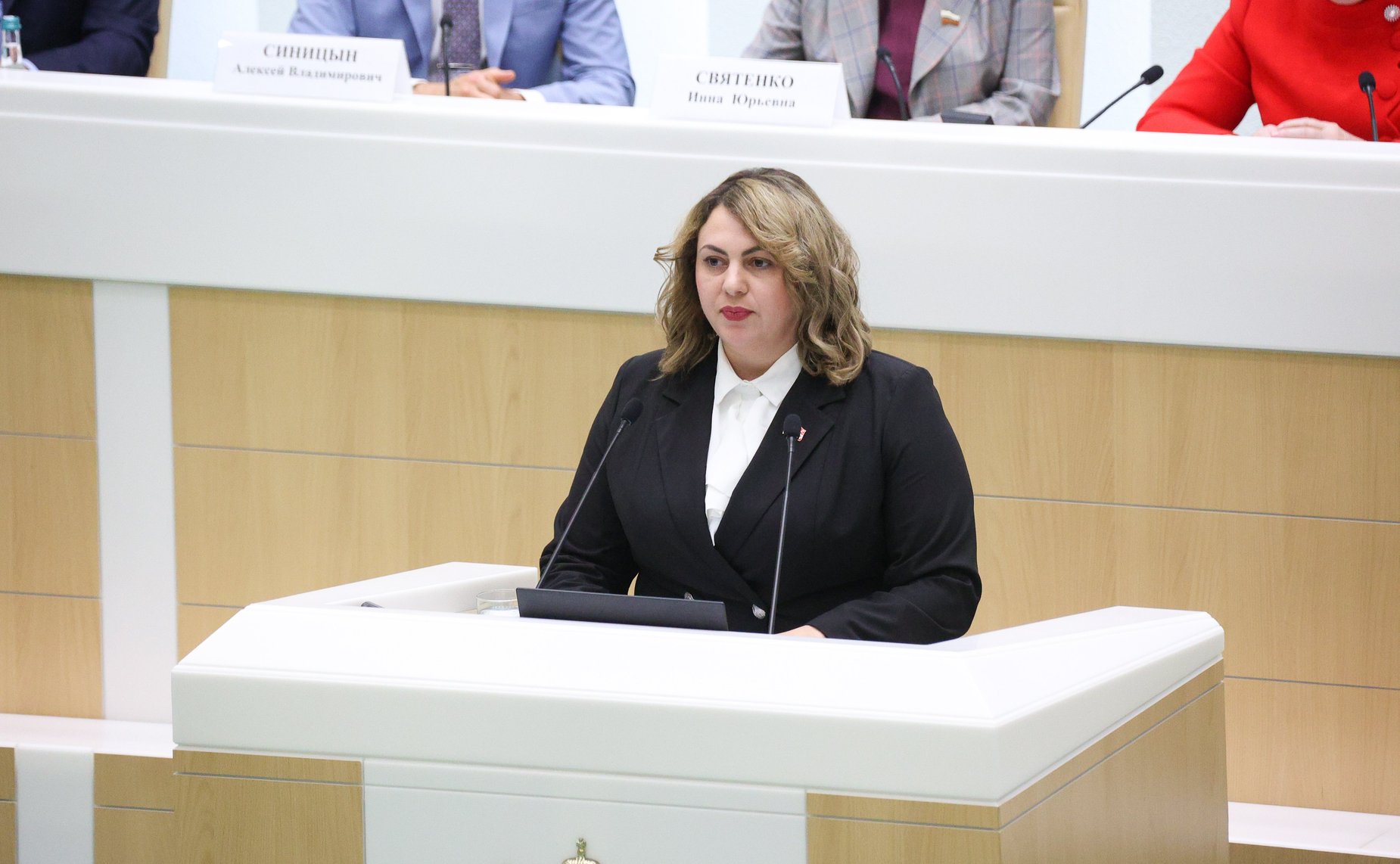 Заседание Палаты молодых законодателей при Совете Федерации