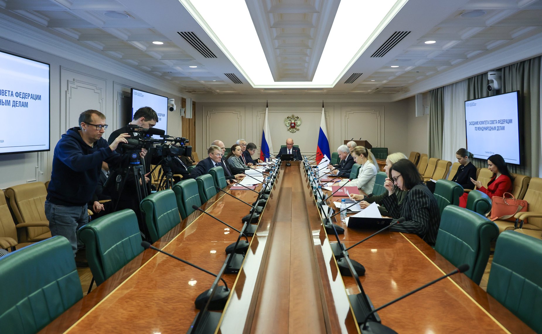 Заседание Комитета Совета Федерации по международным делам