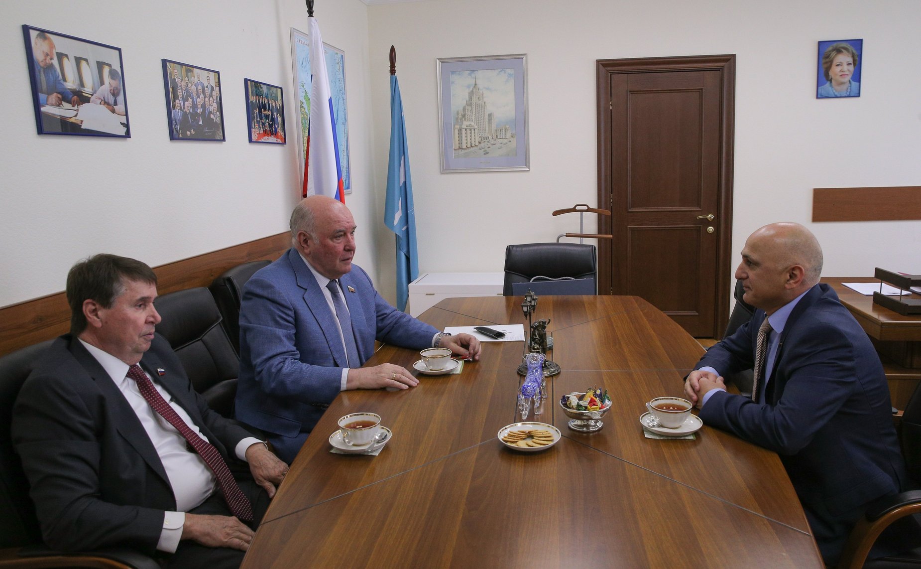 Заседание Комиссии по сотрудничеству СФ и Парламента Республики Южная Осетия