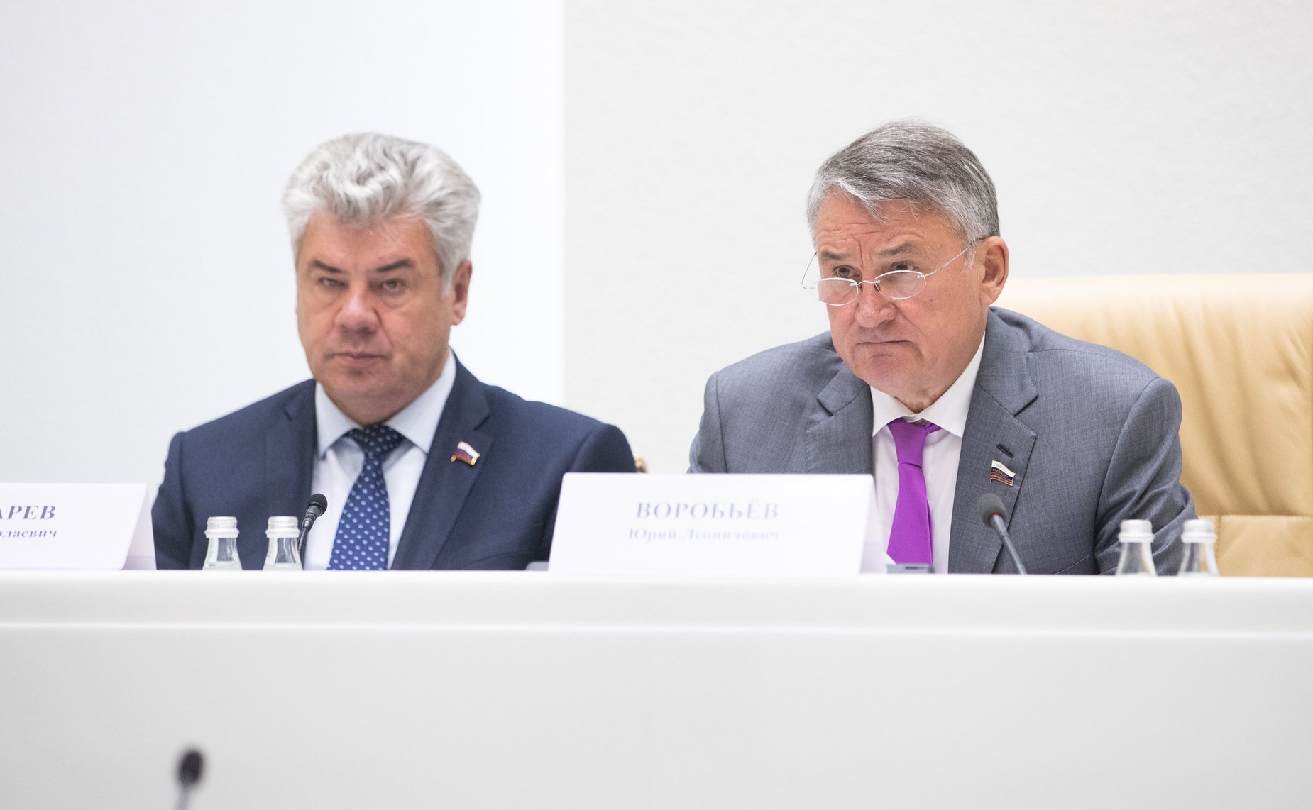 В. Бондарев и Ю. Воробьев