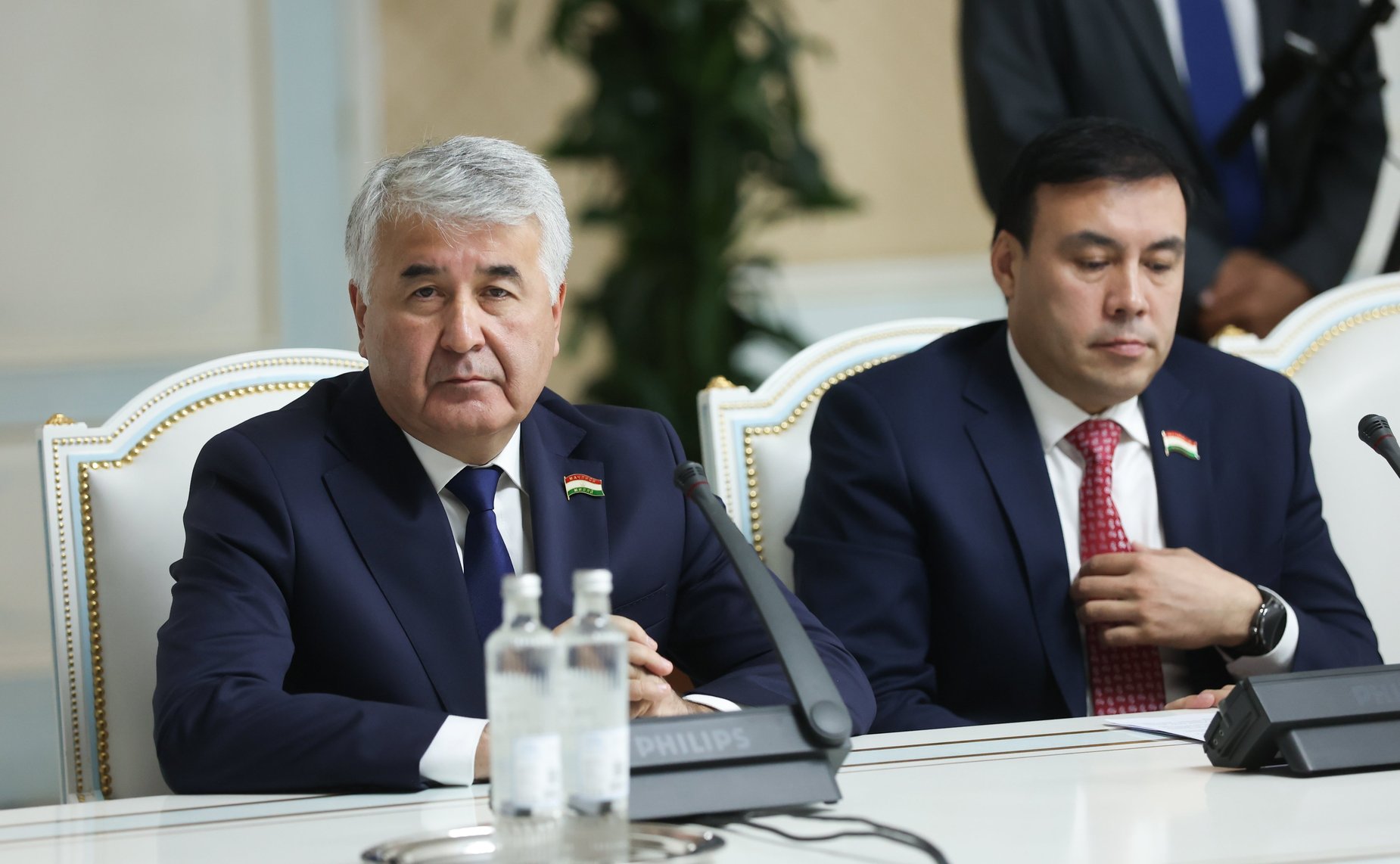 Пленарное заседание VIII Межпарламентского форума «Россия – Таджикистан: потенциал межрегионального сотрудничества»