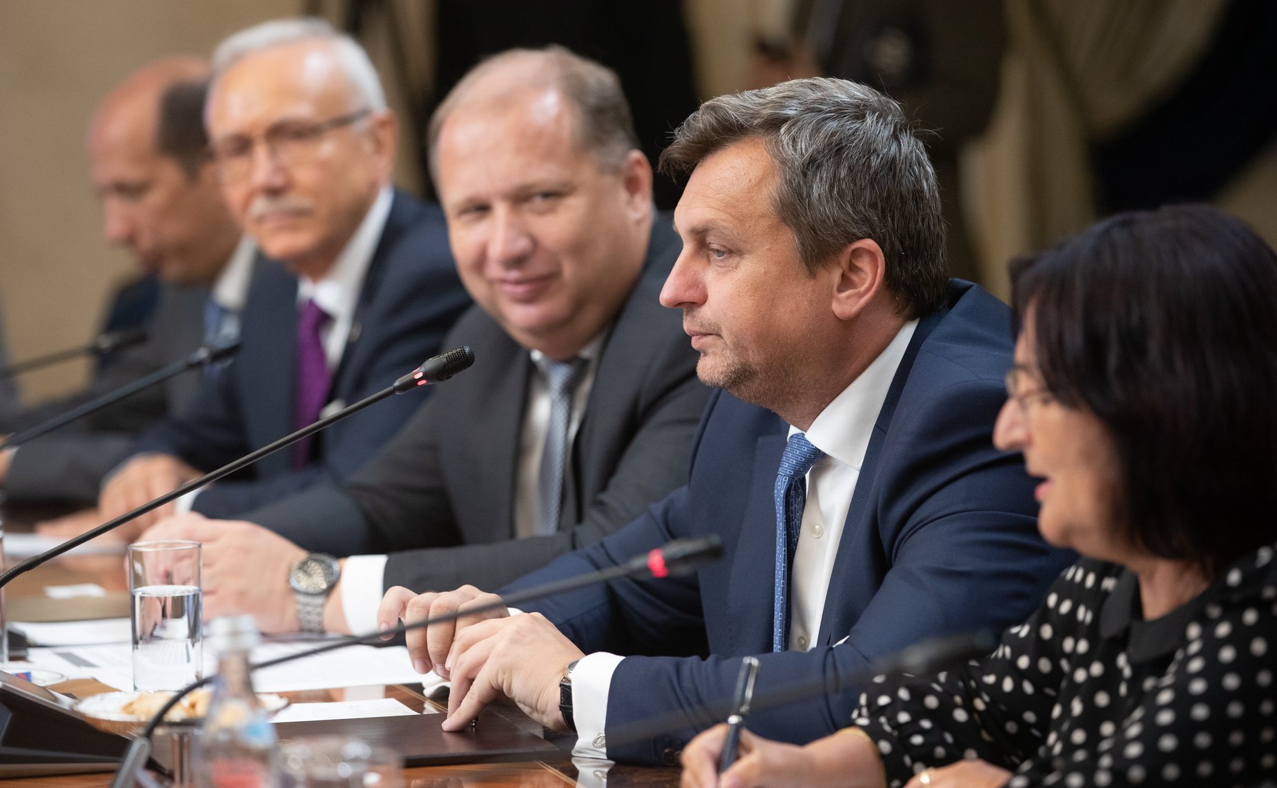 Встреча В. Матвиенко с Председателем Национального совета Словацкой Республики Андреем Данко