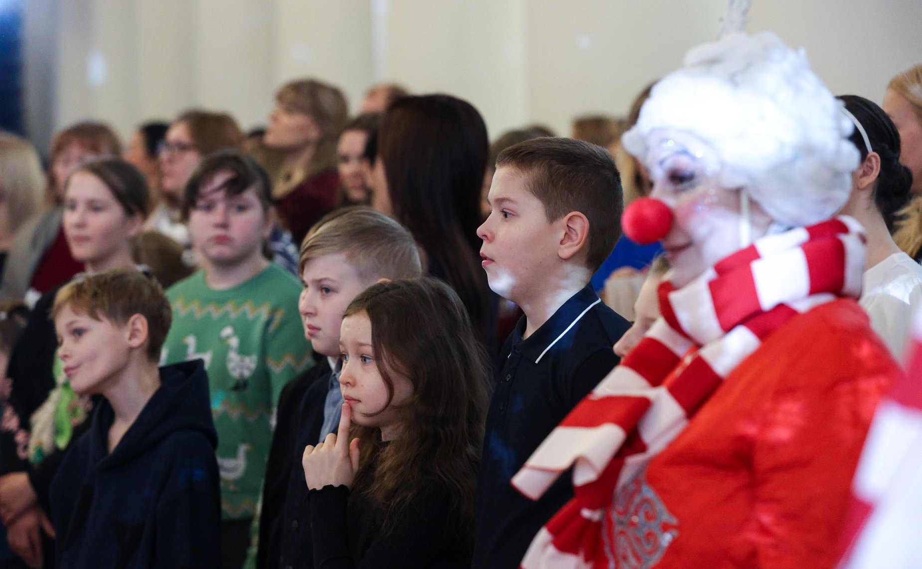 По инициативе Валентины Матвиенко в Таврическом дворце Санкт-Петербурга организована Рождественская елка для детей участников СВО