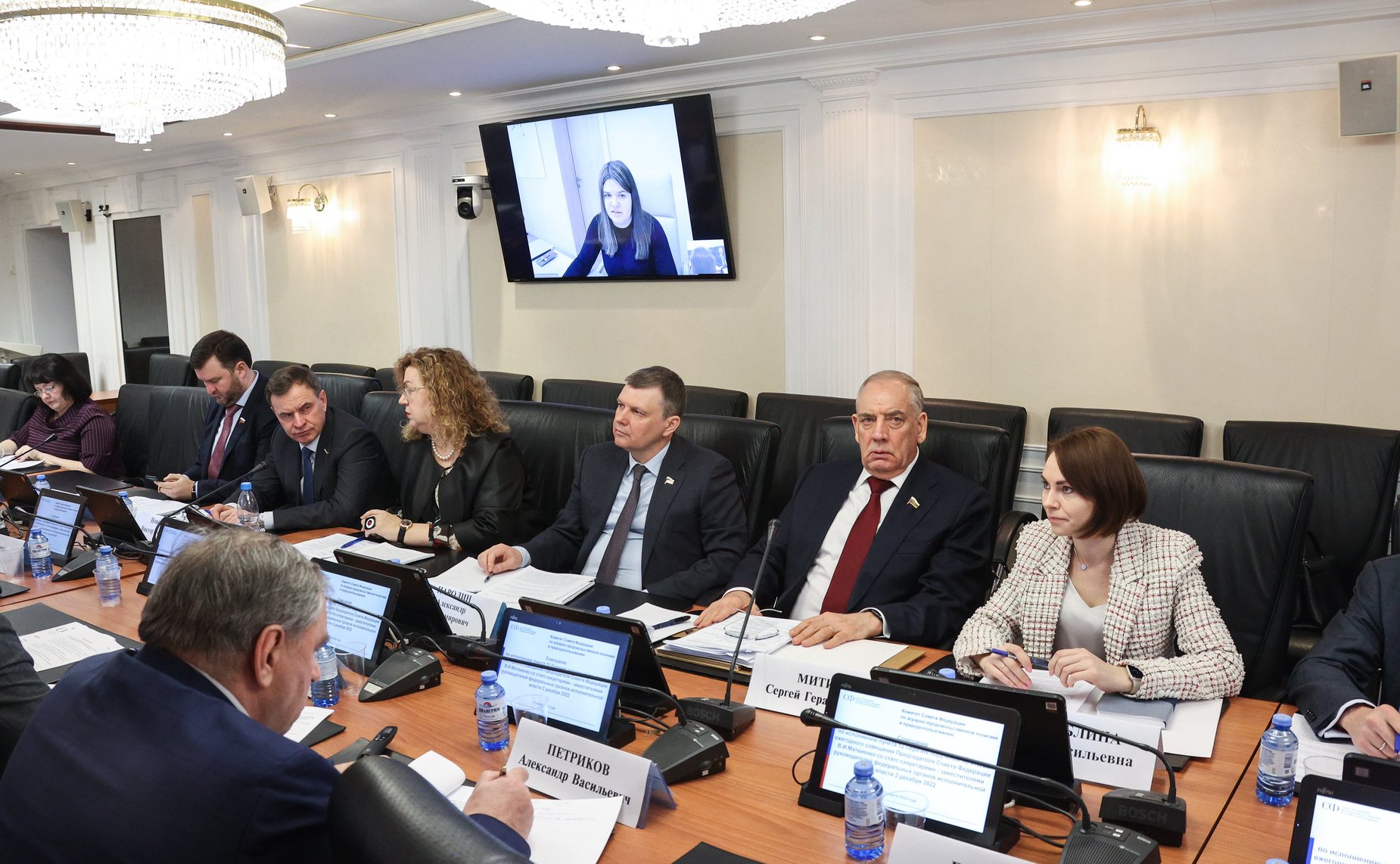 Совещание Комитета СФ по аграрно-продовольственной политике и природопользованию