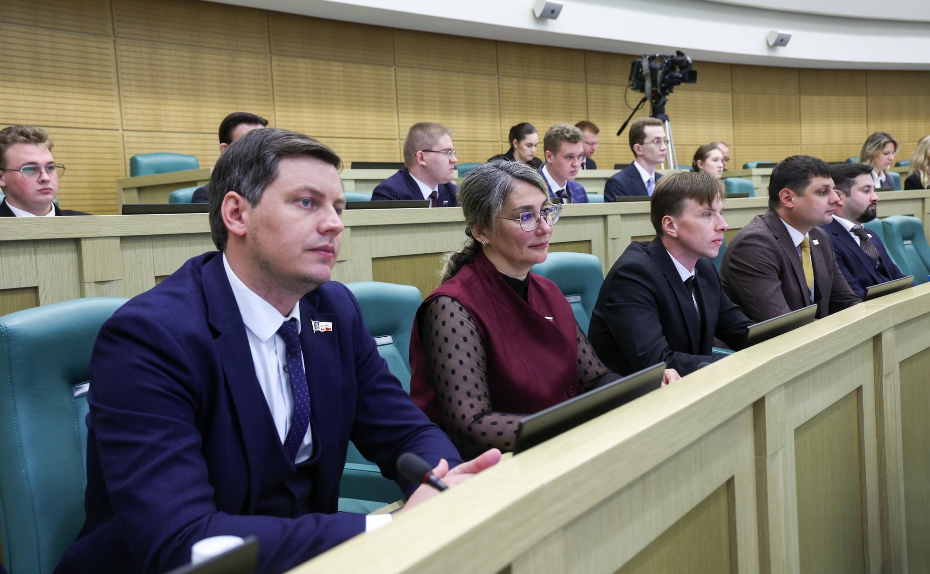 Заседание Палаты молодых законодателей при Совете Федерации