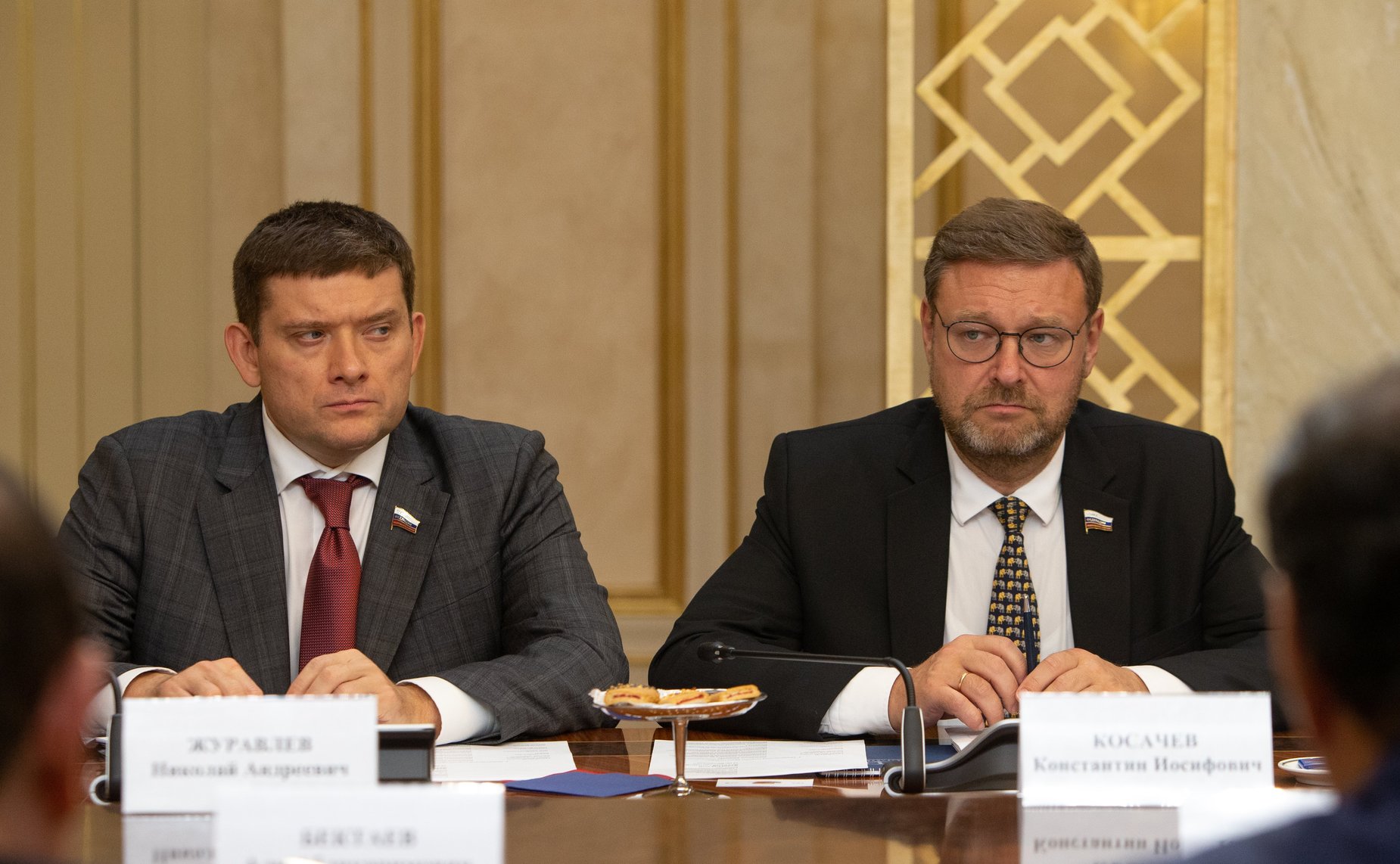 Николай Журавлев и Константин Косачев