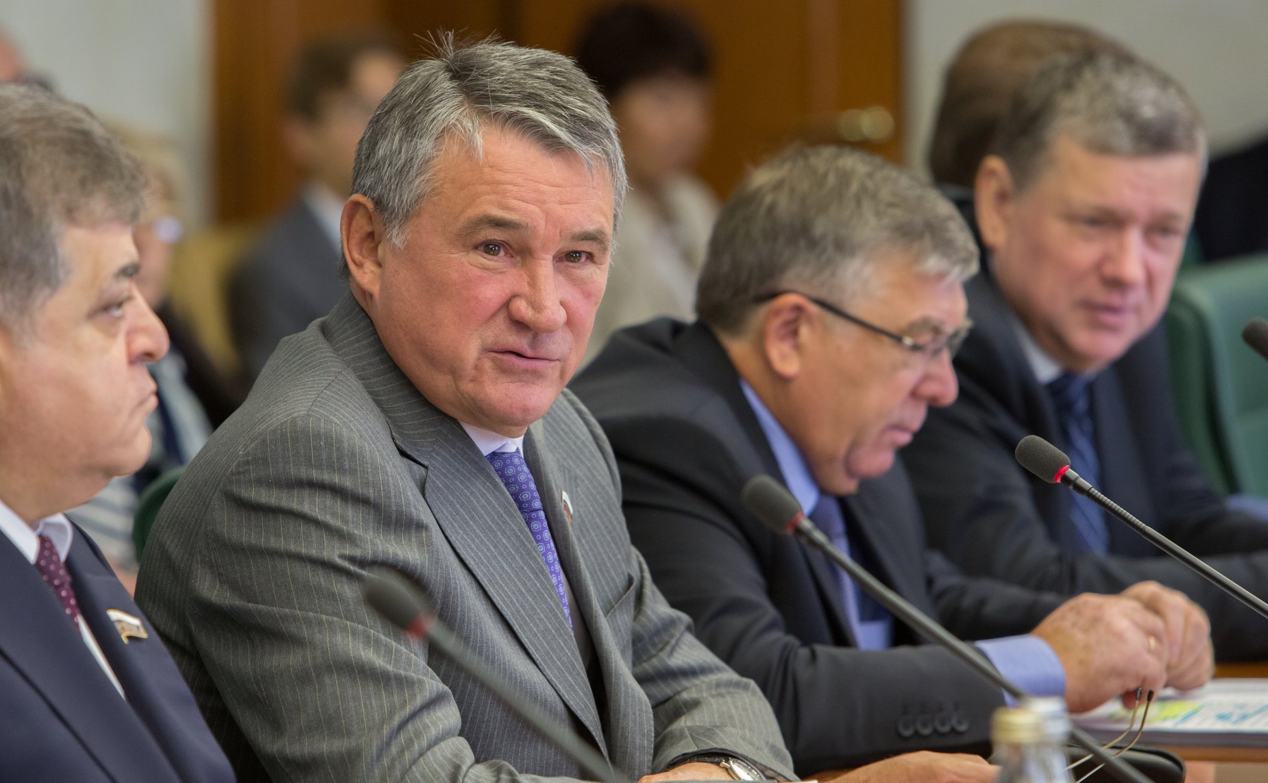 Ю. Воробьев на заседании Комитета общественной поддержки жителей Юго-Востока Украины