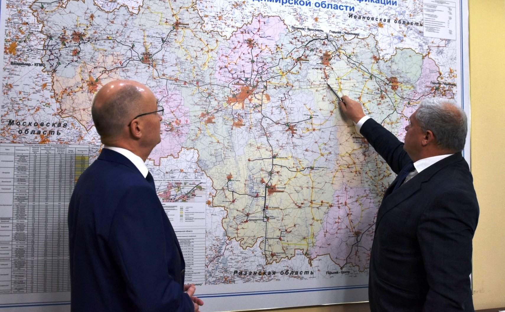 Владимир Киселев провел встречу с генеральным директором «Газпром газораспределение Владимир» Алексеем Конышевым