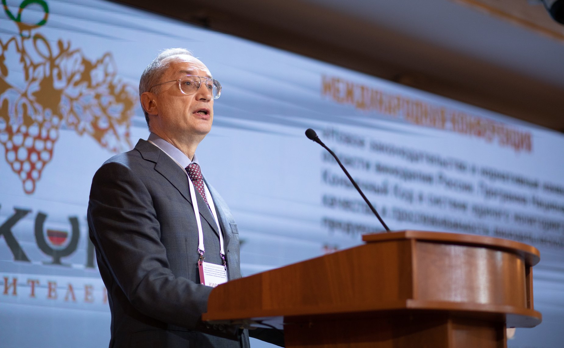 Андрей Кислов принял участие в работе Международной конференции, посвященной нормативным изменениям в области виноделия России