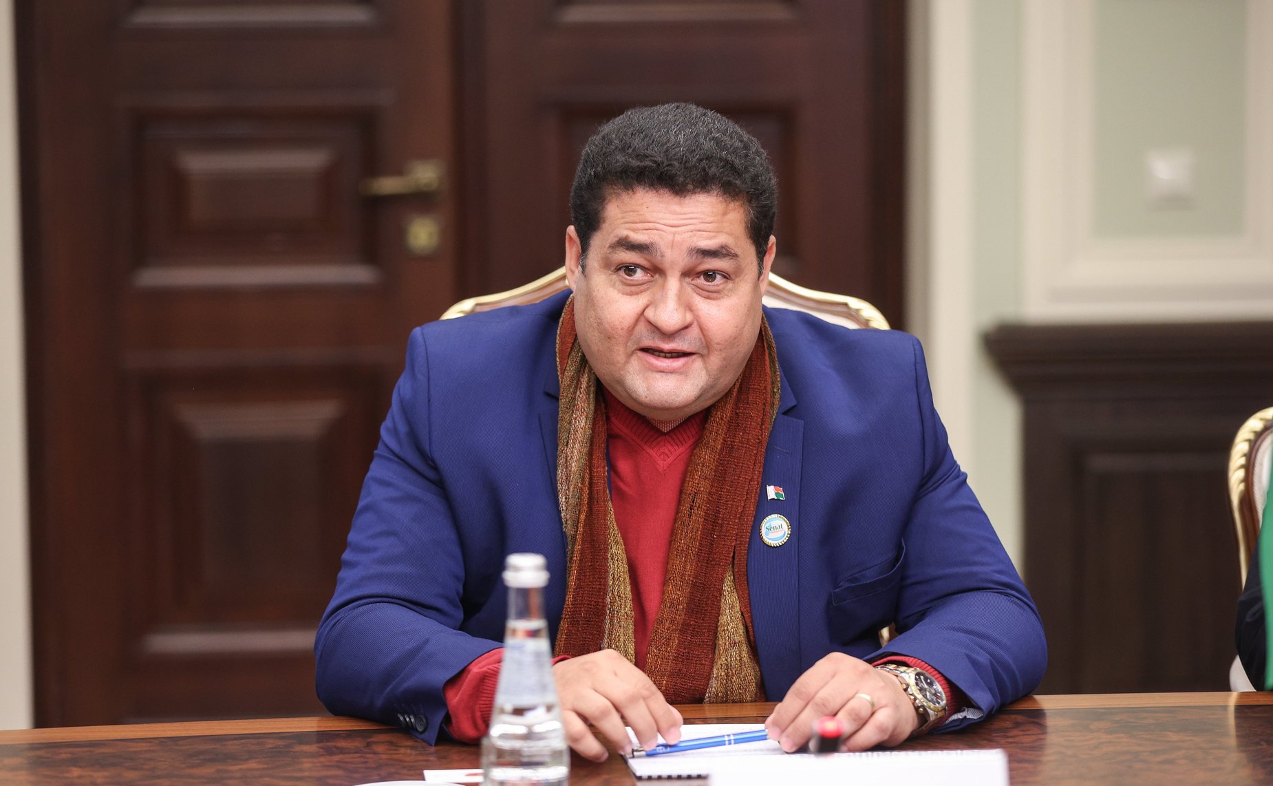 Встреча заместителя Председателя СФ Константина Косачева с членом Президиума Сената Парламента Республики Мадагаскар