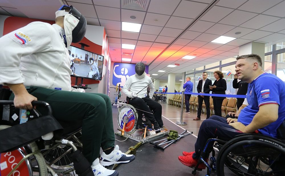 Оксана Хлякина приняла участие в открытии образовательно-демонстрационного центра по паралимпийским видам спорта в Москве