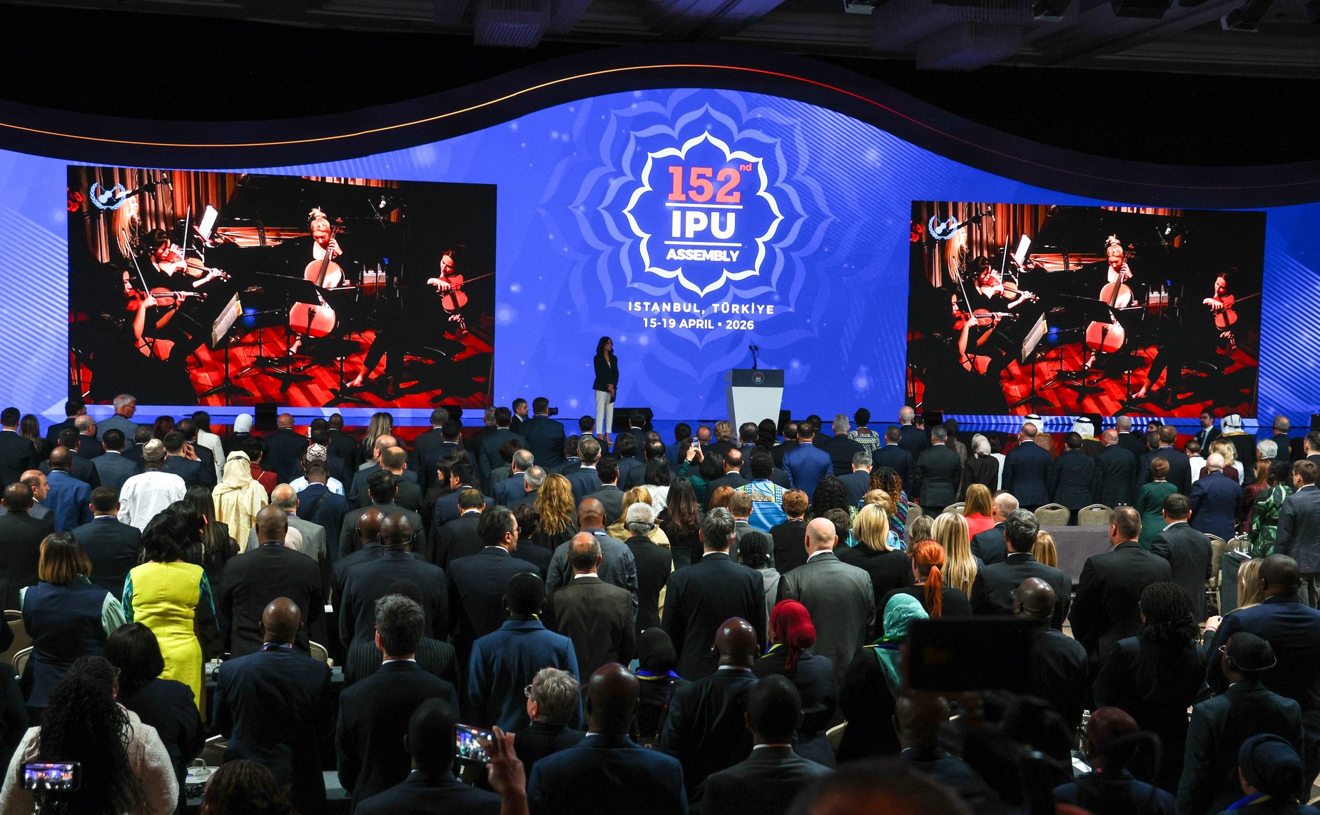 Российская парламентская делегация во главе с Валентиной Матвиенко приняла участие в открытии 152-й Ассамблеи МПС в Стамбуле