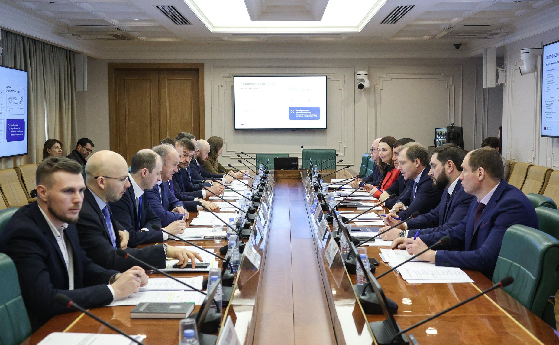 Заседание Совета по вопросам газификации субъектов Российской Федерации при Совете Федерации